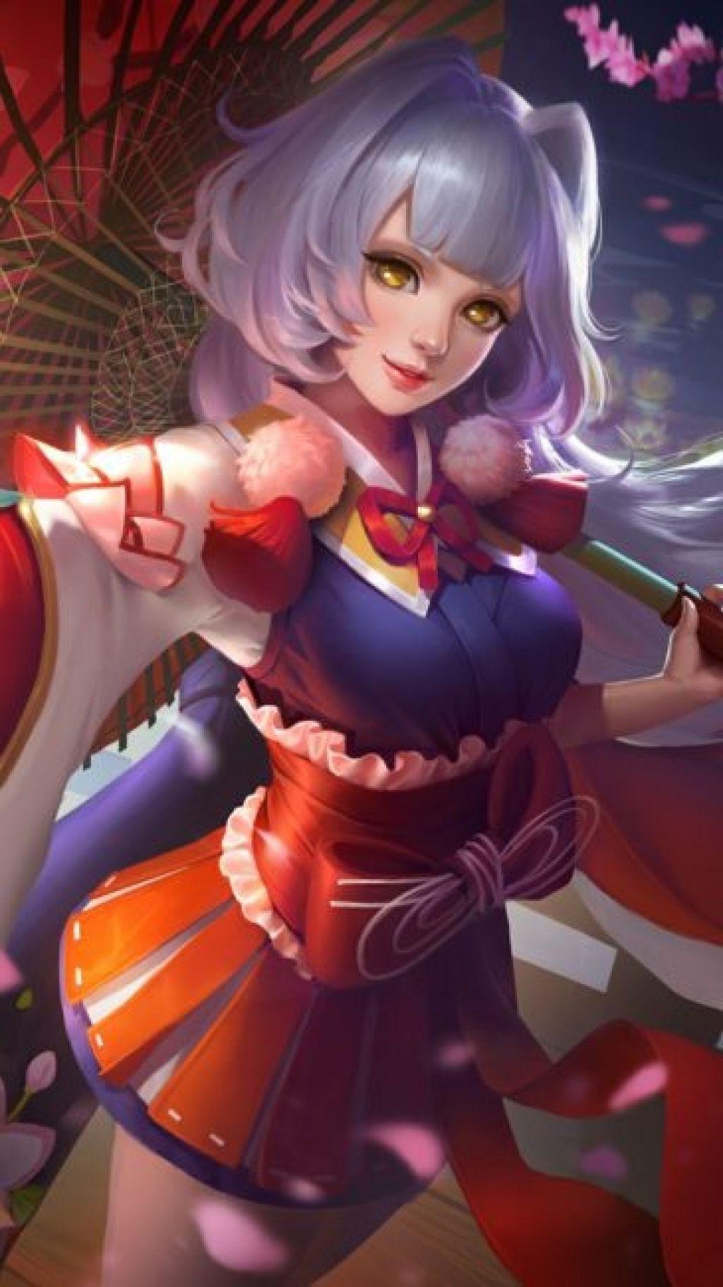 1024x1823 Kagura HD iPhone Wallpaper