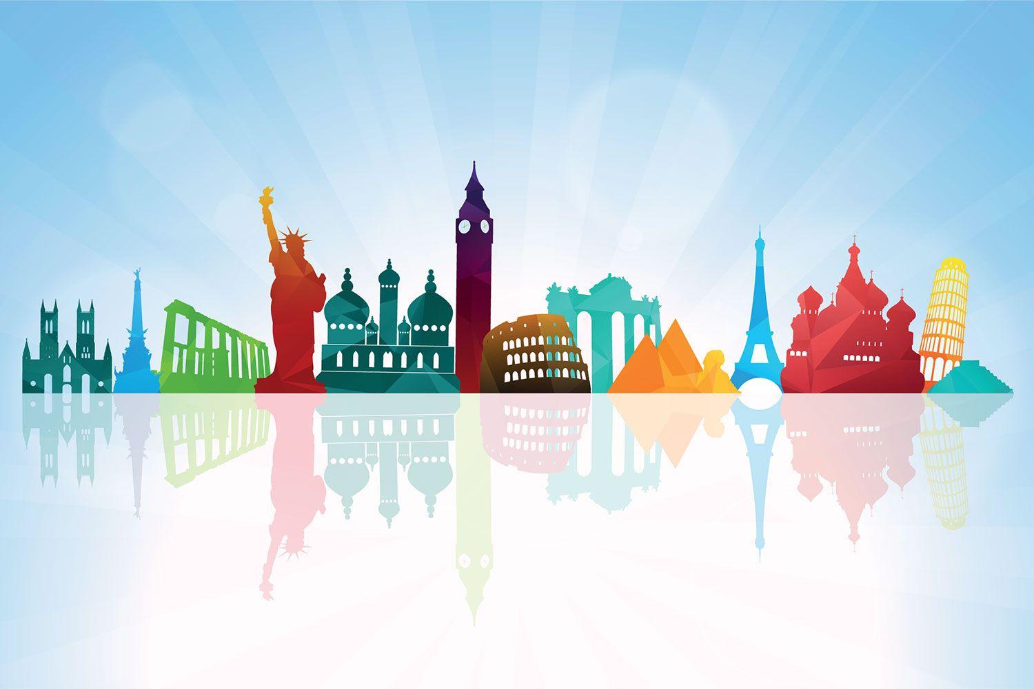 1500x1000 Travel Skyline Wallpaper