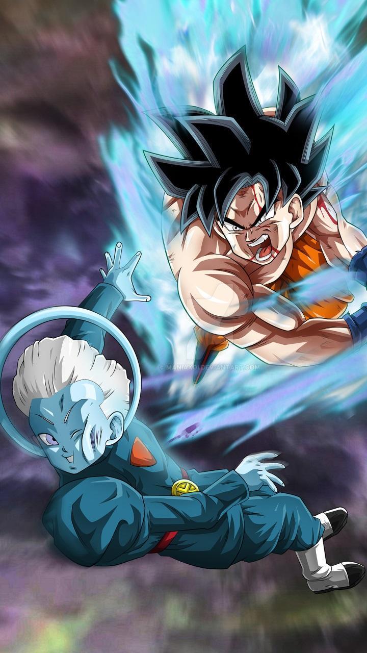 720x1280 Goku Ultra Instinct Dragon Ball Lock Screen for Android
