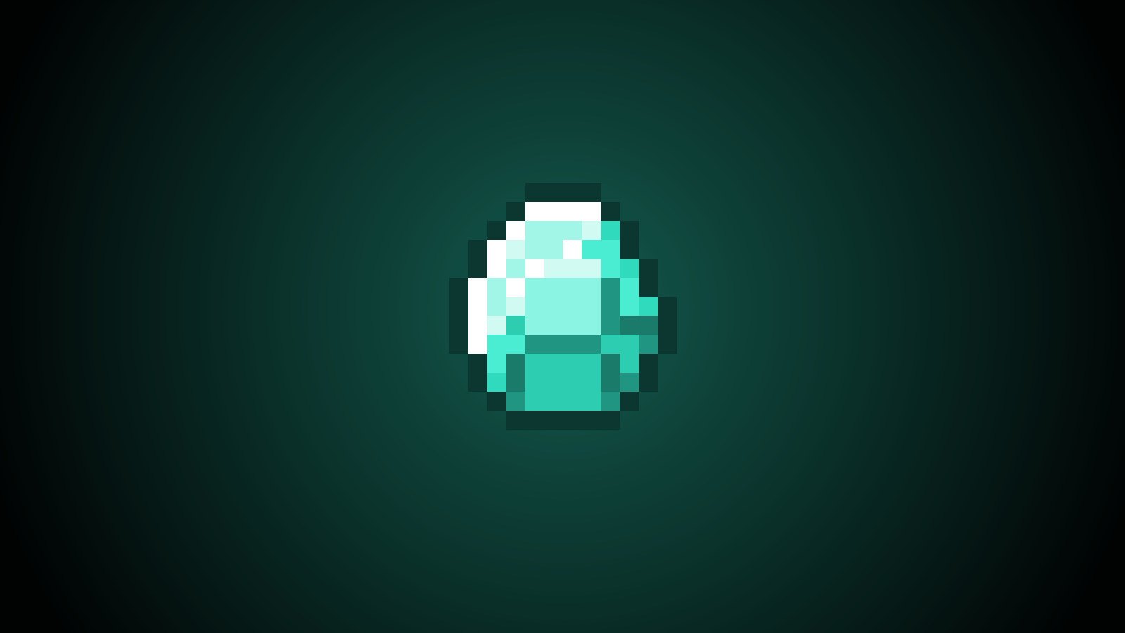 1600x900 Minecraft Dimond Wallpaper
