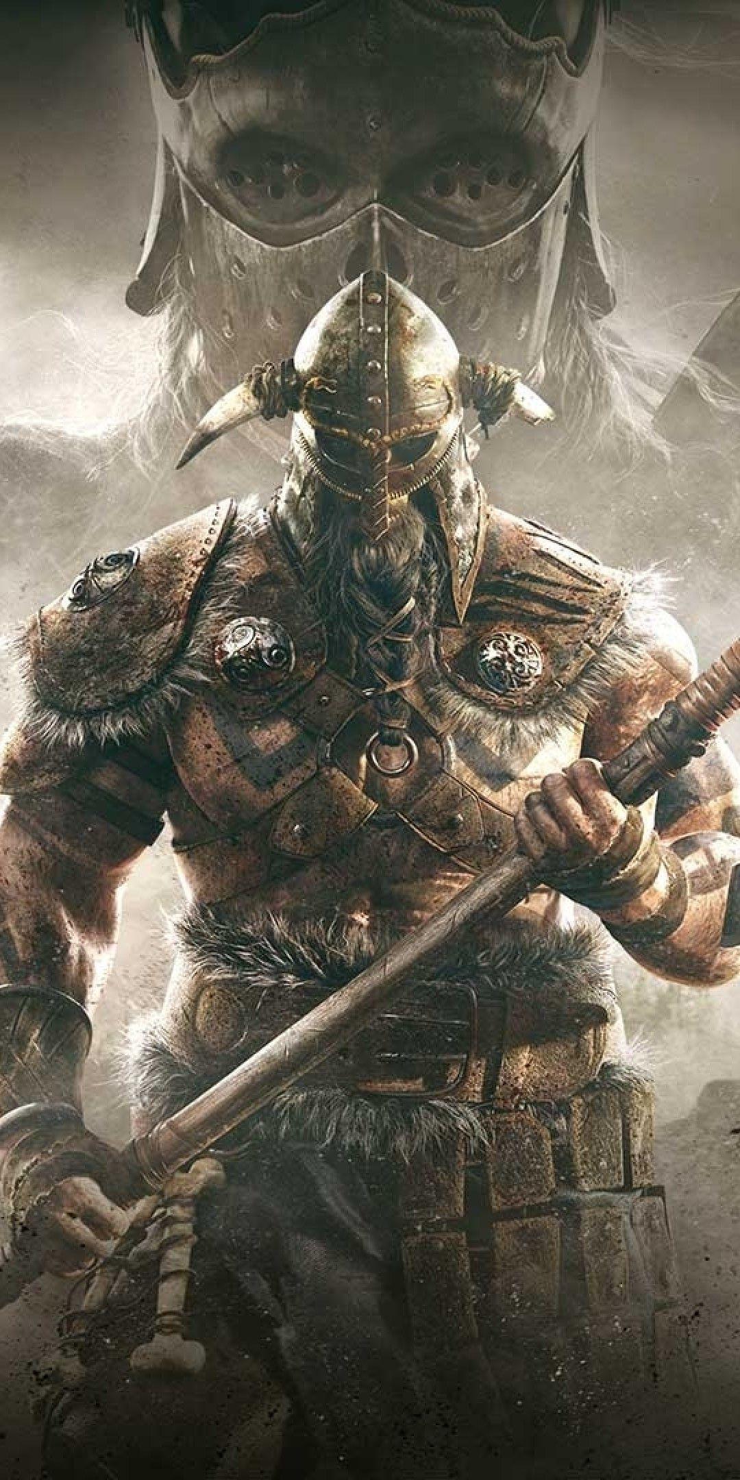 1080x2160 Download 1080x2160 For Honor, Crusaders, Ubisoft, Axe, Sword, Vikings, Artwork Wallpaper for Huawei Mate 10