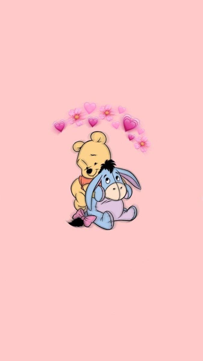 675x1200 Winnie and Eeyore. Cute disney wallpaper, Cute cartoon wallpaper, Cartoon wallpaper iphone