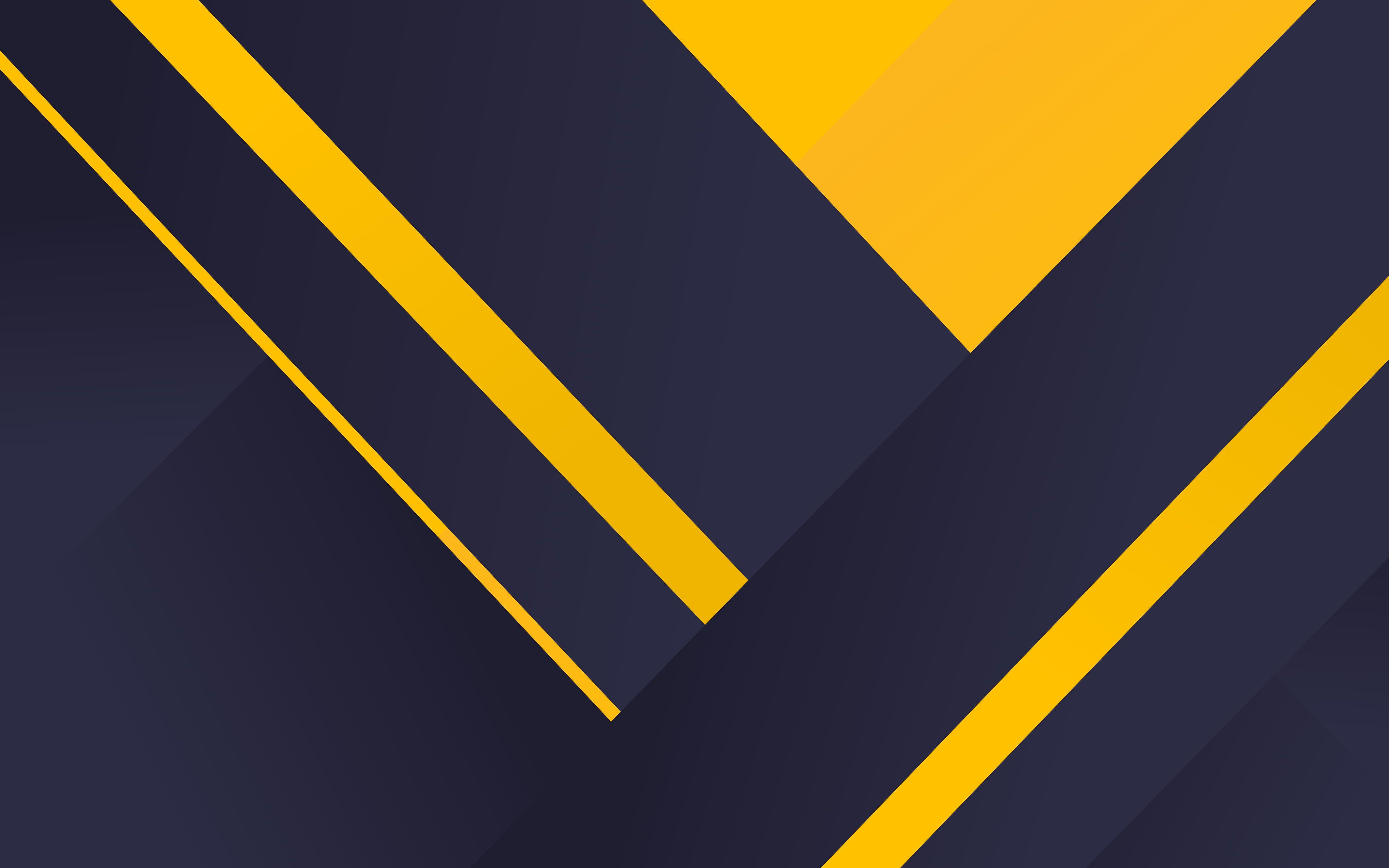 4800x3000 Dark background #Yellow #Minimal .com