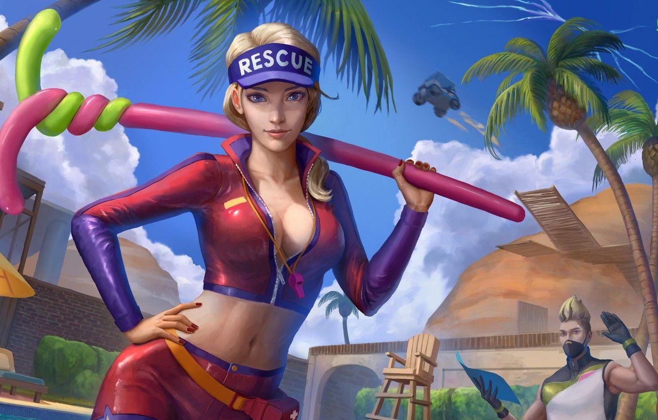 1332x850 Fortnite Girls Wallpaper