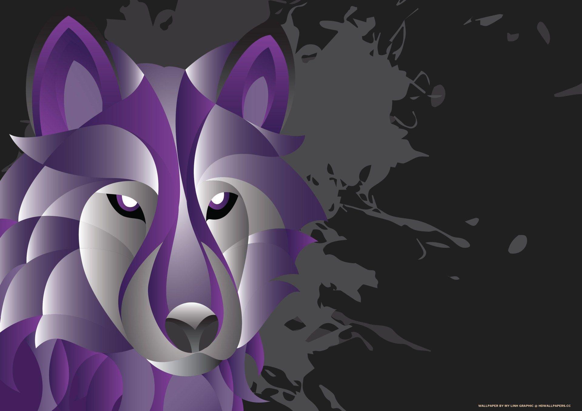 1919x1357 Wolf Geometric, iPhone, Desktop HD Background / Wallpaper (1080p, 4k) (1919x1357) (2020)