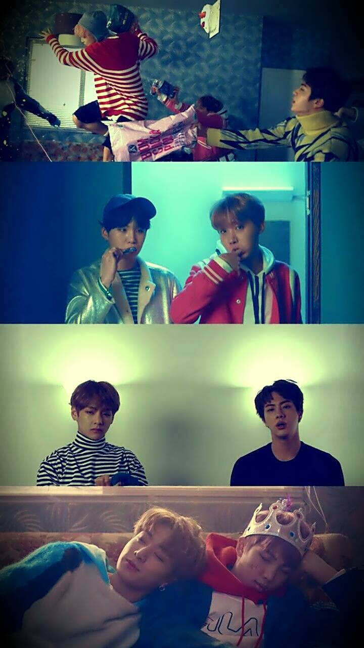 720x1280 Bts Spring Day wallpaper