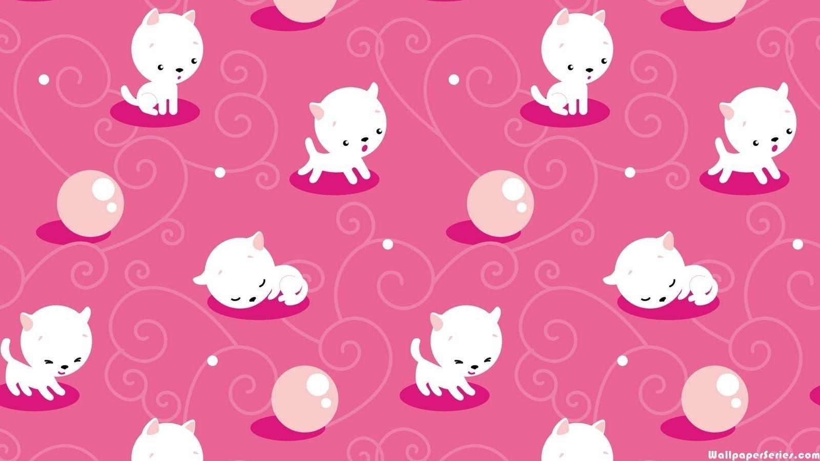 1600x900 HD Cute Cat Pattern Wallpaper. Download Free. Cat pattern wallpaper, Cat design illustration, iPhone wallpaper cat