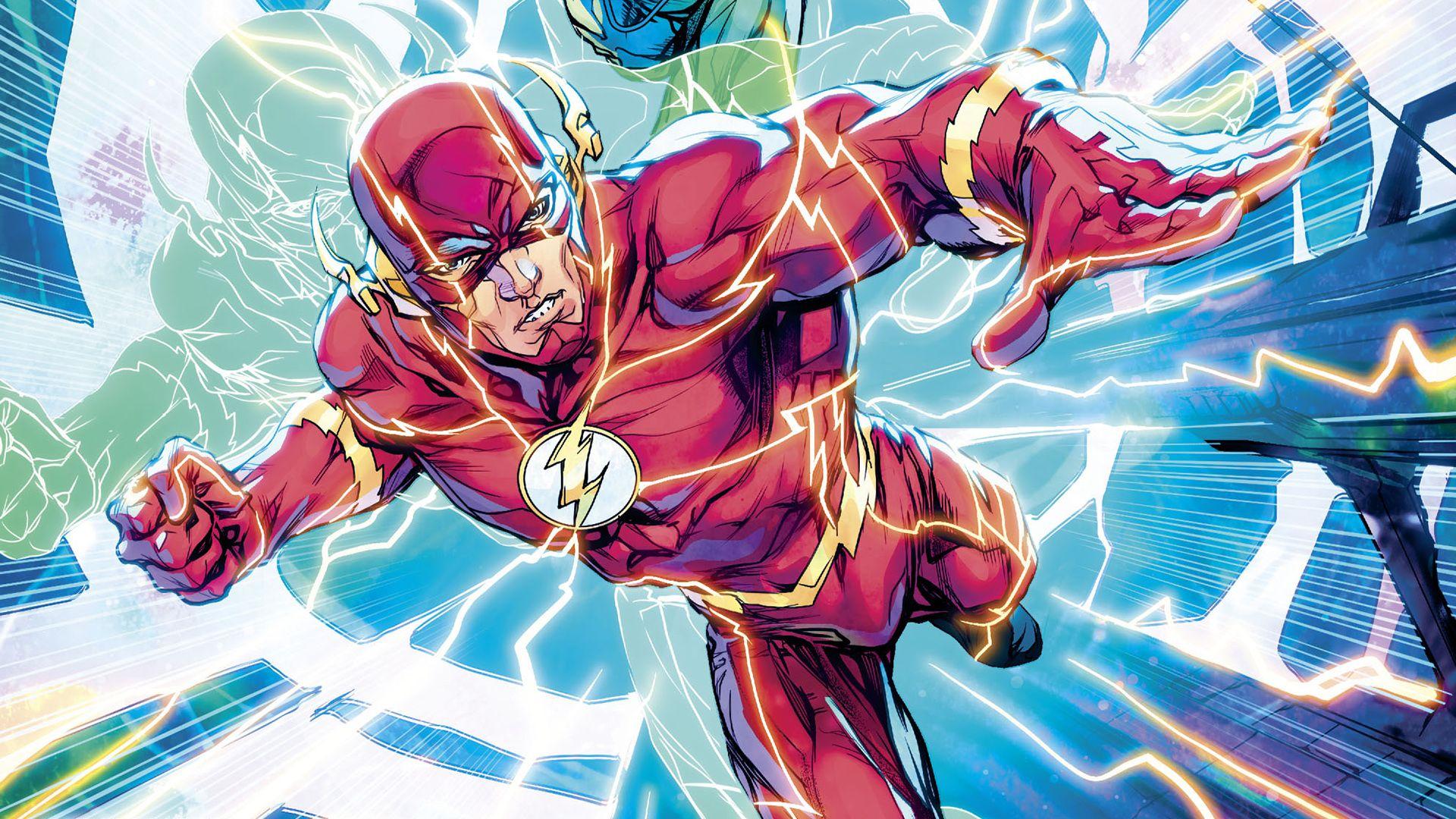 1920x1080 Comics Flash DC Comics Barry Allen Justice League HD Wallpaper Background Image