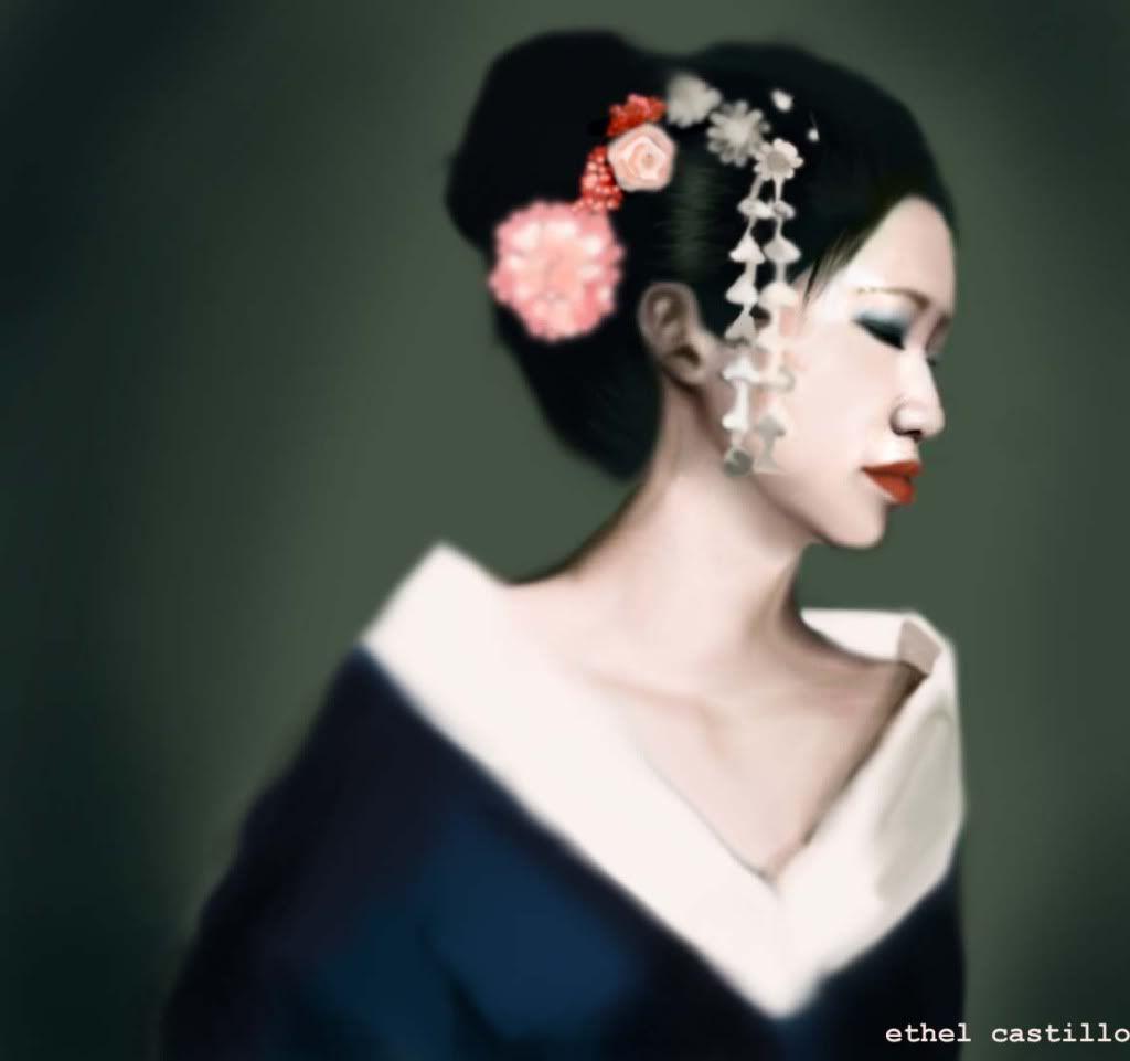 1024x961 samurai and geisha Culture Photo