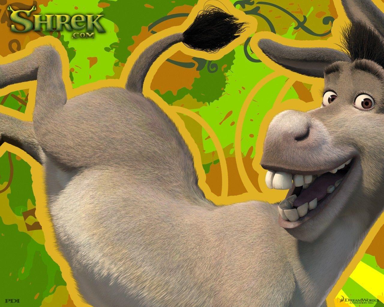 HD shrek and donkey wallpapers