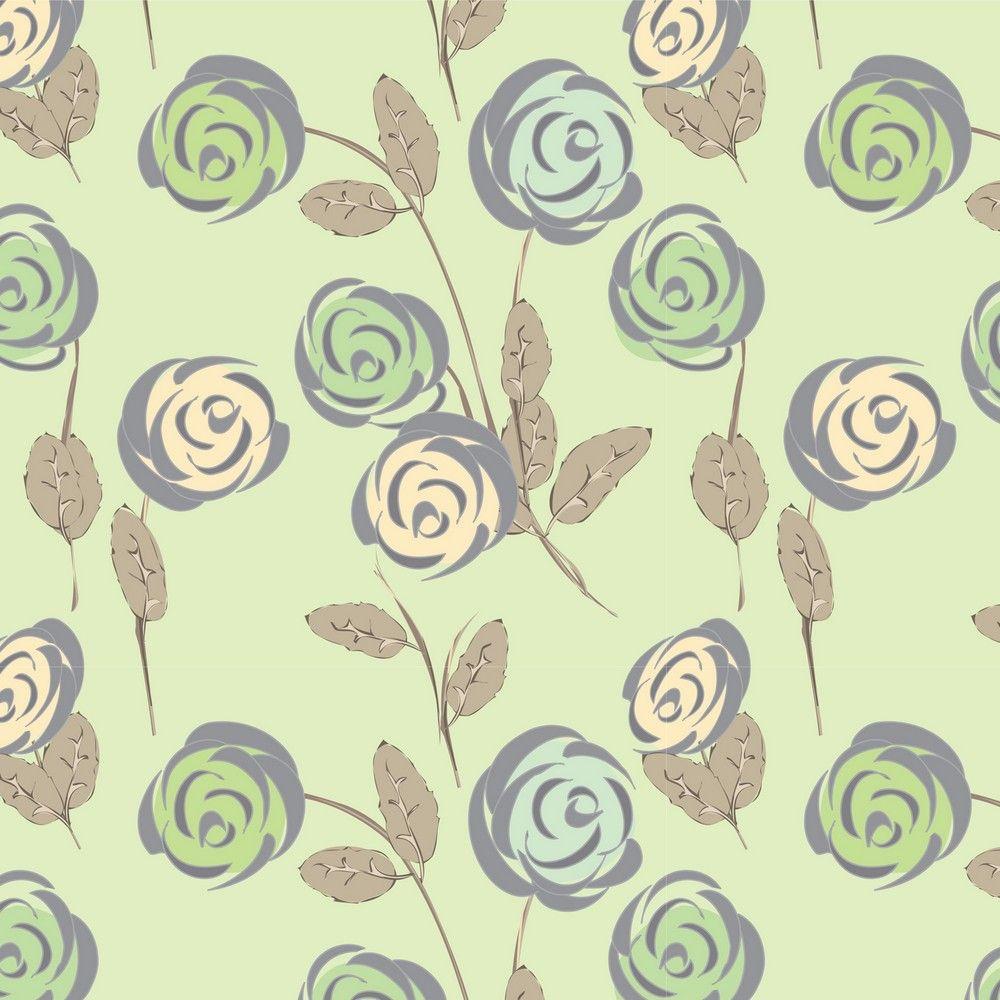 1000x1000 Pastel Roses Floral Wallpaper