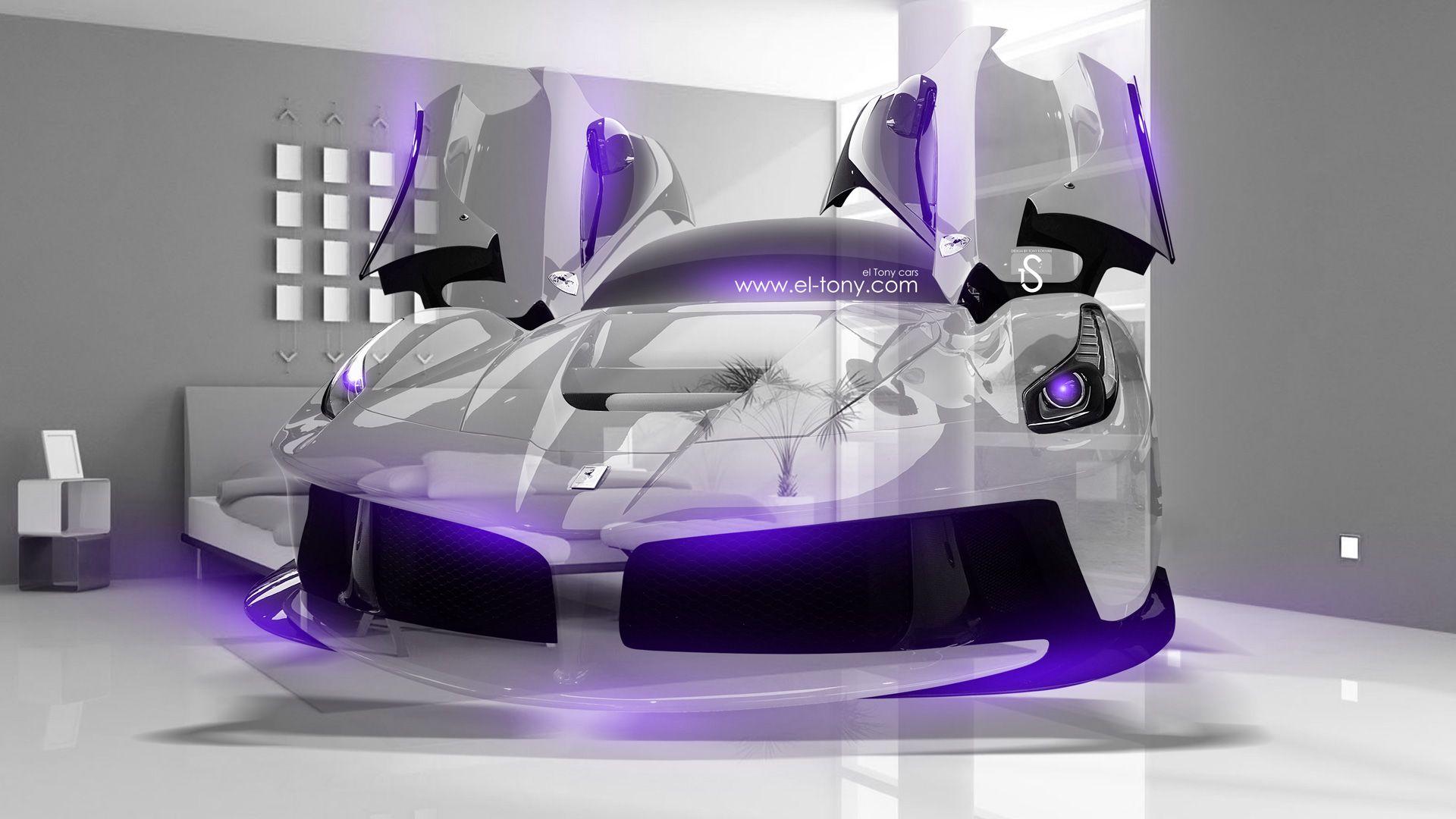 1920x1080 Ferrari LaFerrari Blue wallpaperx1080