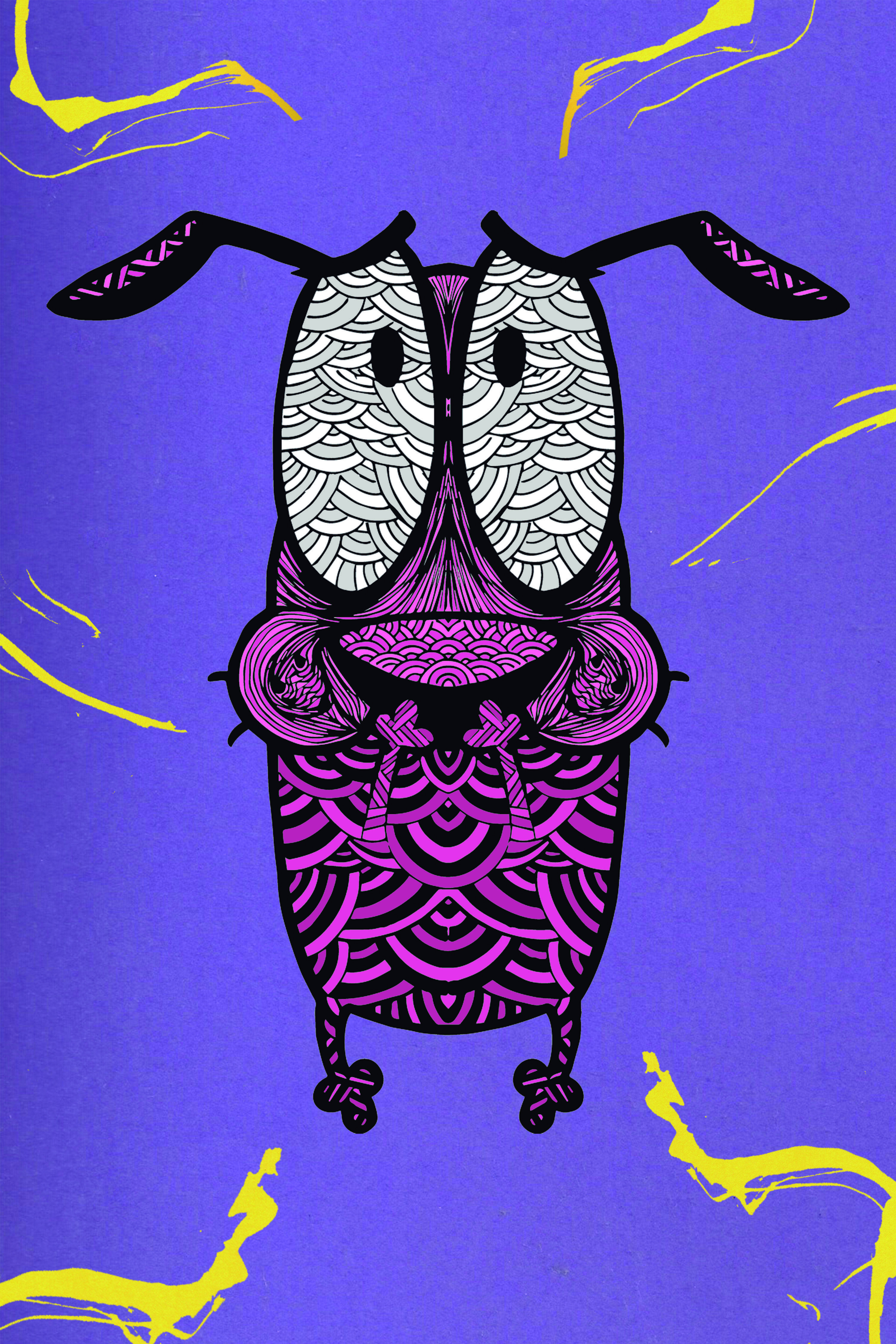 3000x4500 TP técnica, Digital, Coraje el perro cobarde. Hobbies