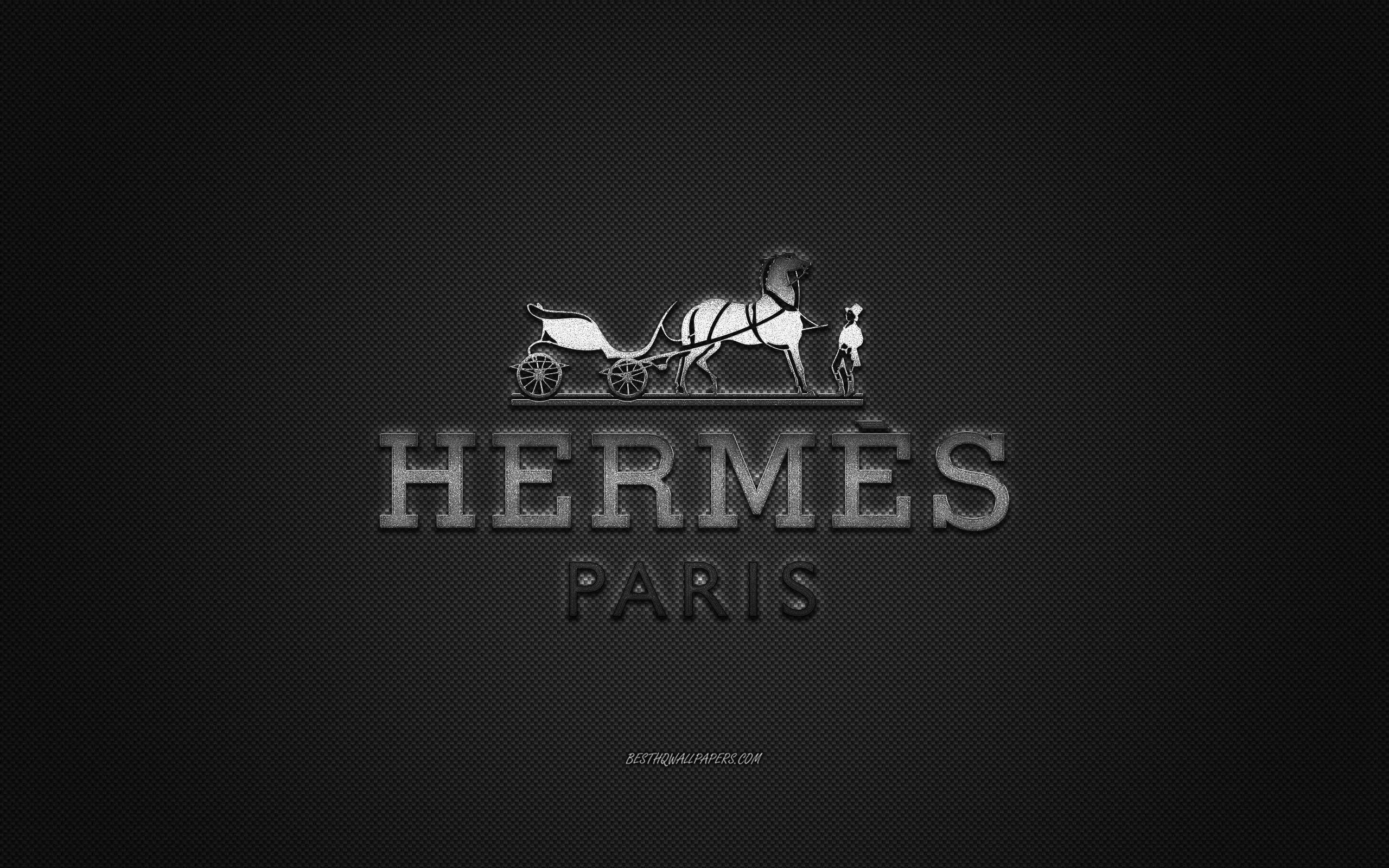Hermes H Logo Wallpaper