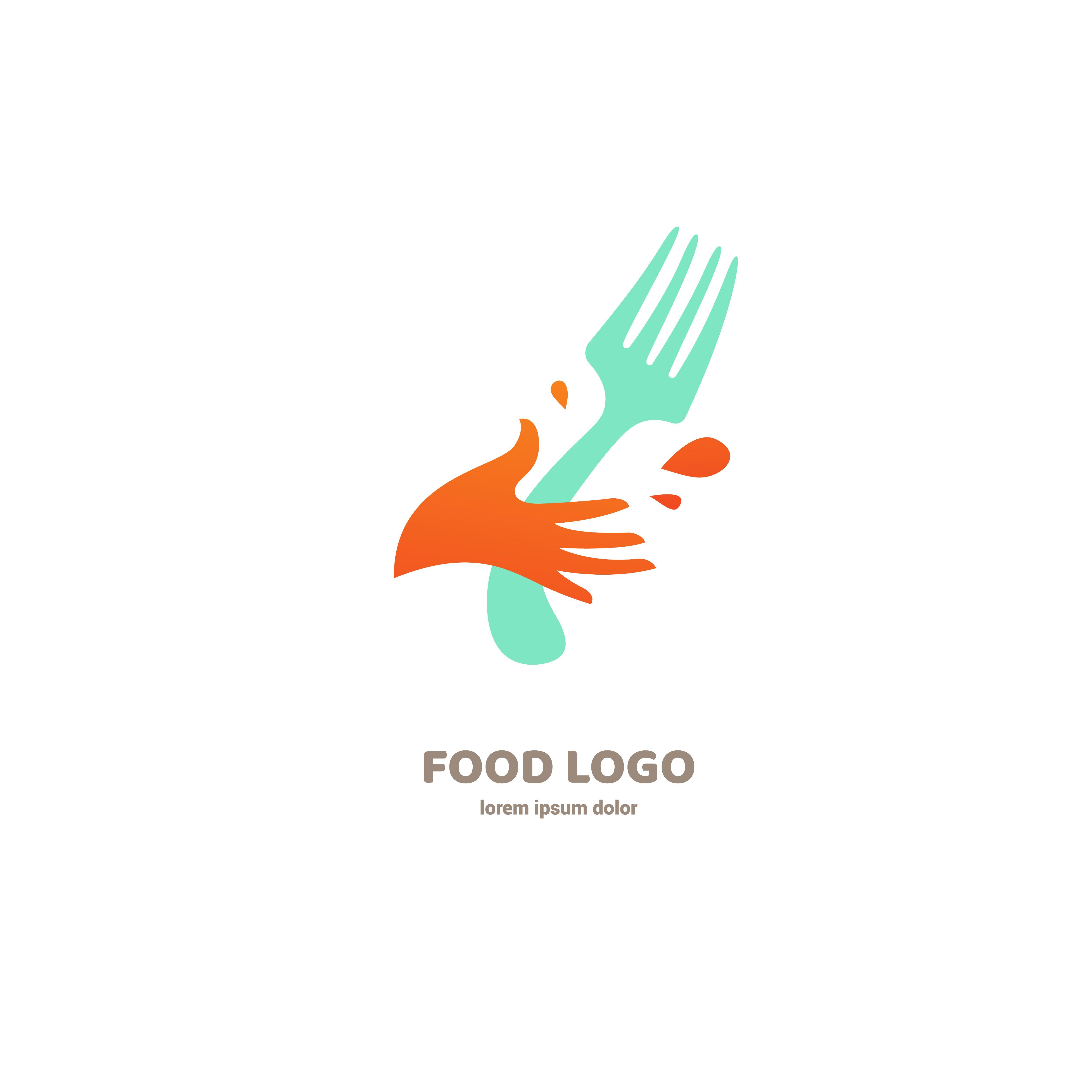 5000x5000 Vector stock logo, abstract natural food vector template. Illustration design of logotype business cooking. Vector nutrition web i. Natural food, Logo food, Logos