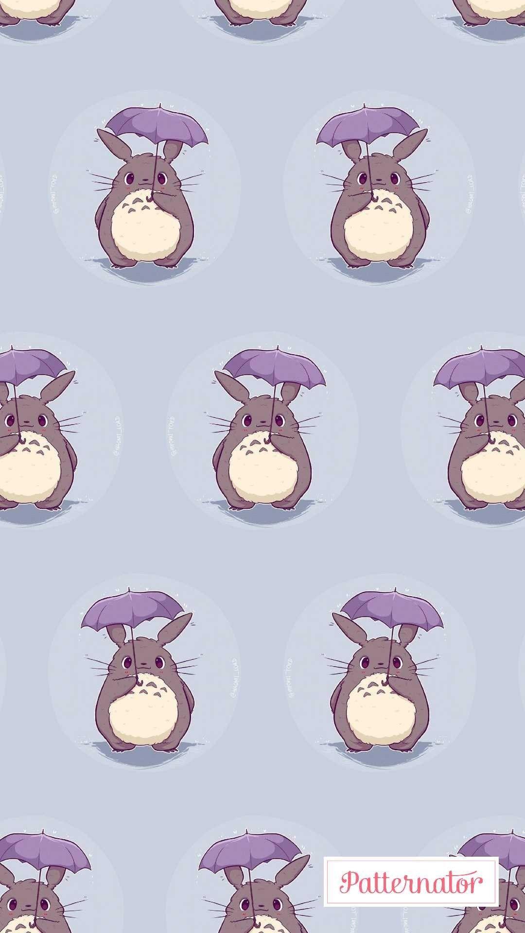 1080x1920 I MADE A THING! Totoro wallpaper!