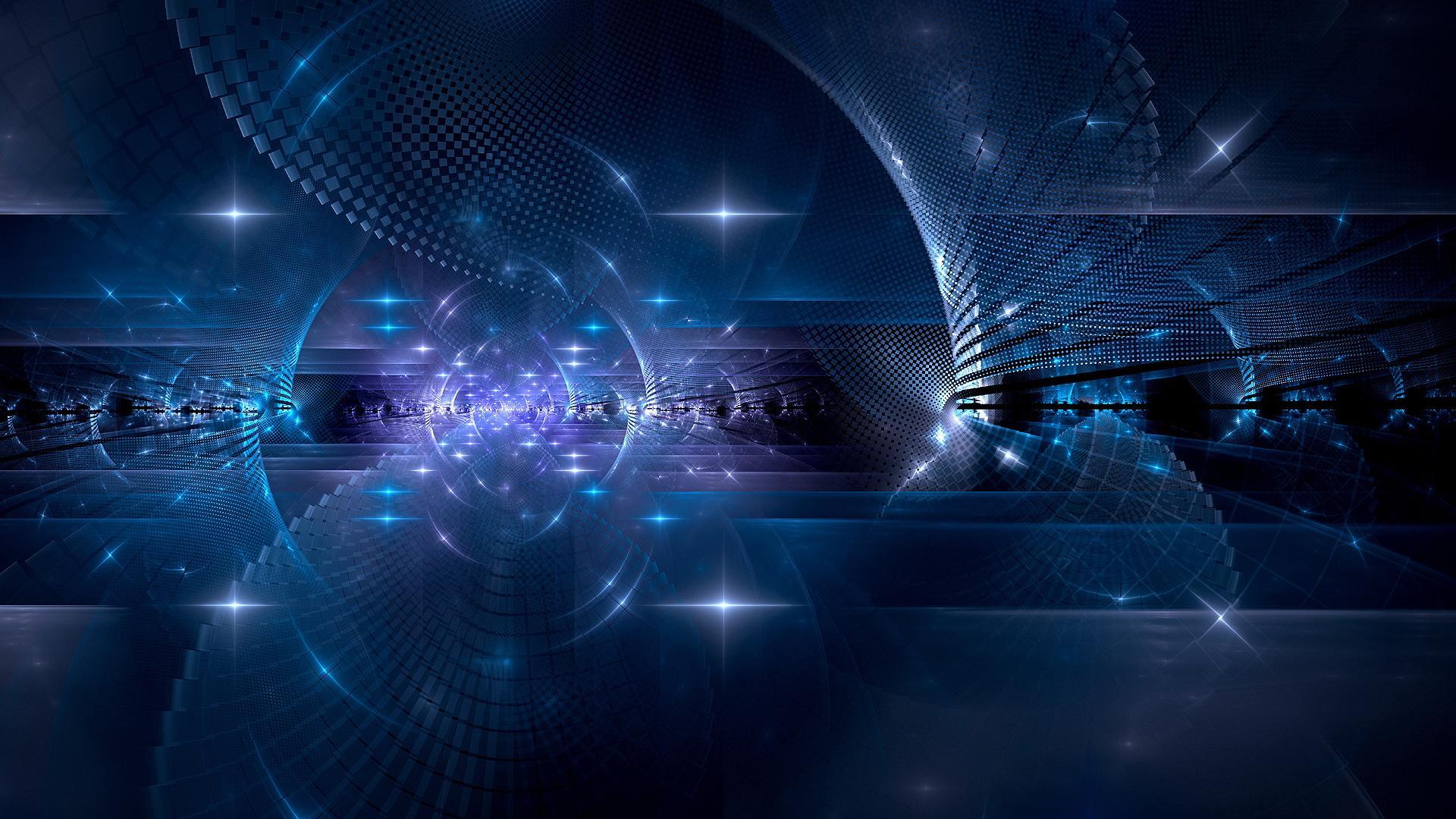 1920x1080 3D Hologram Wallpaper HD Wallpaper