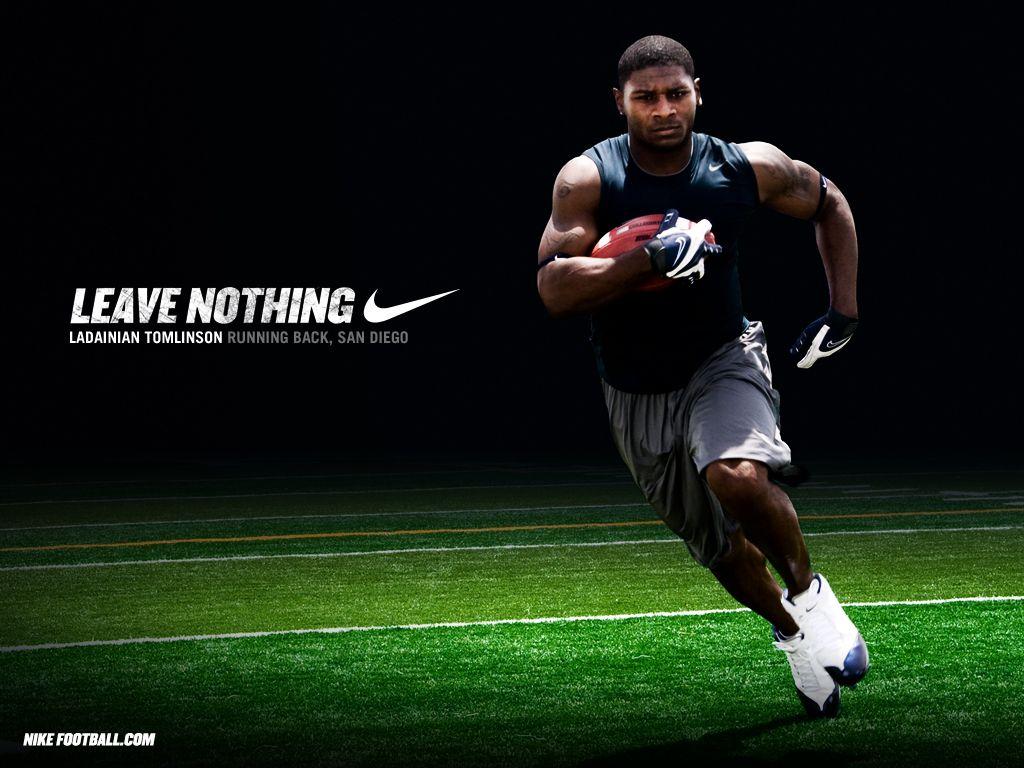 1024x768 Free download NFL Nike Football Motivational Leave Nothing Ladainian Tomlinson [1024x768] for your Desktop, Mobile & Tablet. Explore NFL Sports Wallpaper. Free NFL Wallpaper, NFL Team Desktop