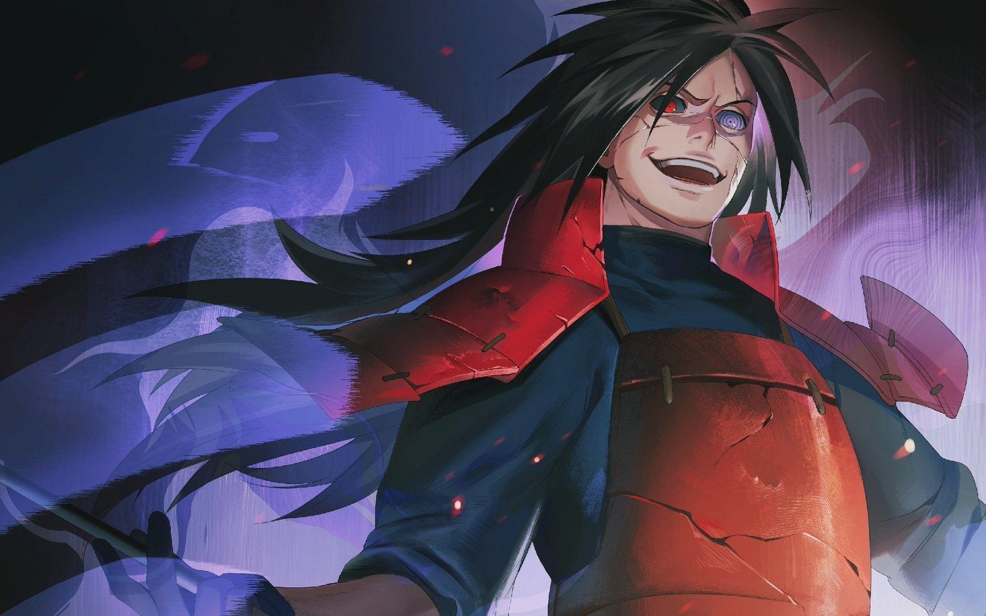 1920x1200 Download wallpaper Madara Uchiha, heterochromia, Rinnegan, fan art, manga, Naruto, artwork for desktop with resolution 1920x1200. High Quality HD picture wallpaper
