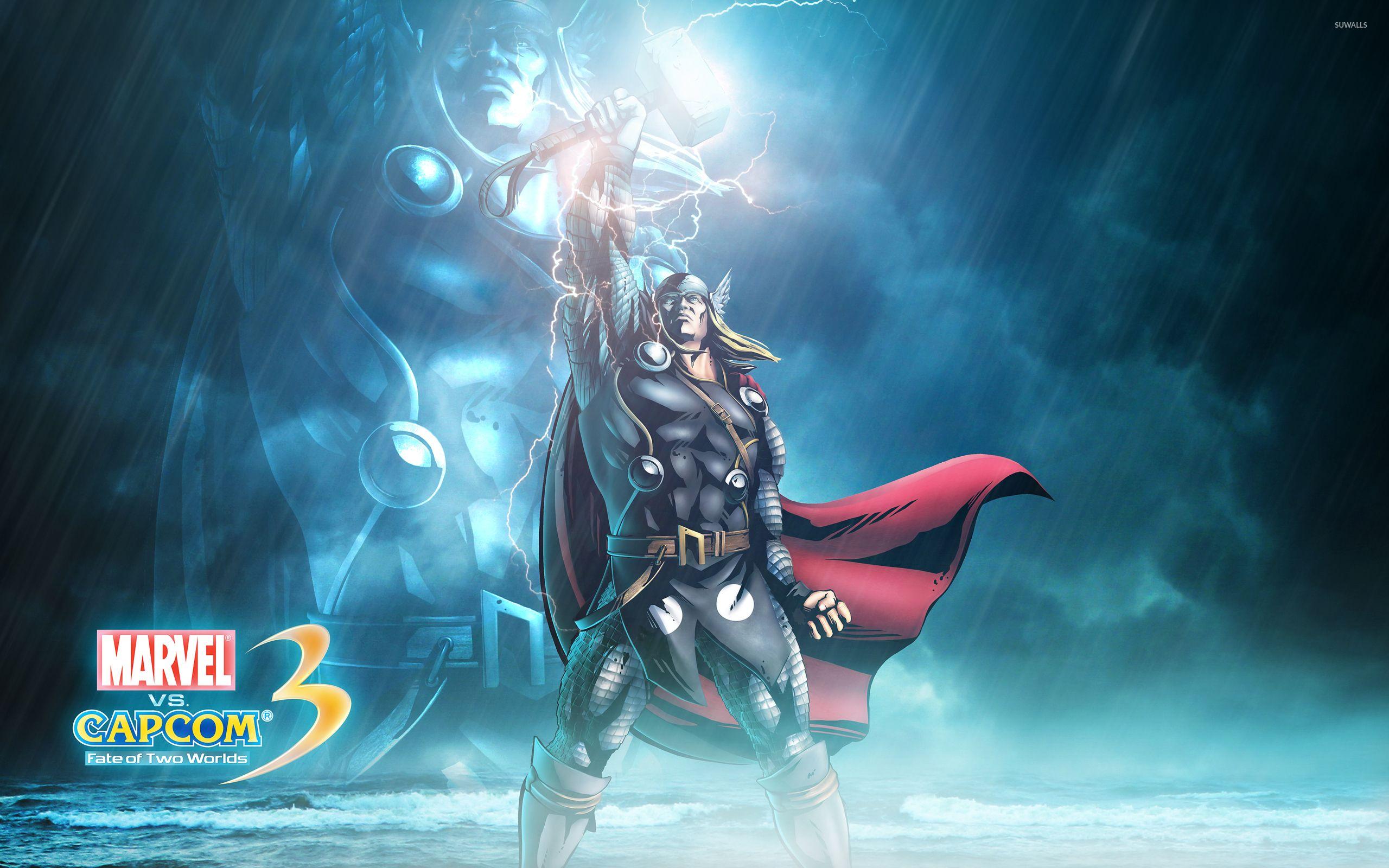 Hình nền 2560x1600 Marvel vs. Capcom 3 Thor - Hình nền trò chơi