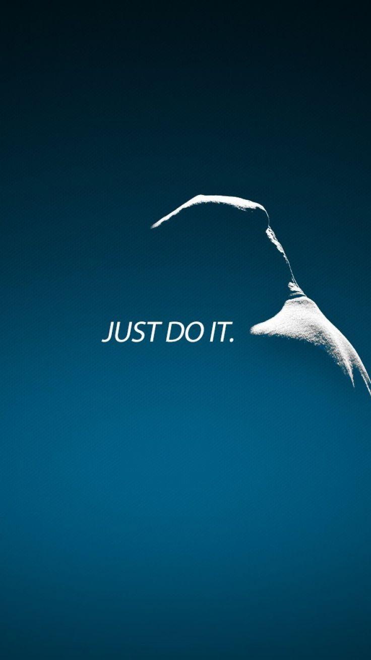 736x1309 Just Do it Nike Slogan iPhone 6 Wallpaper. Fitness wallpaper iphone, Nike wallpaper, Fitness wallpaper