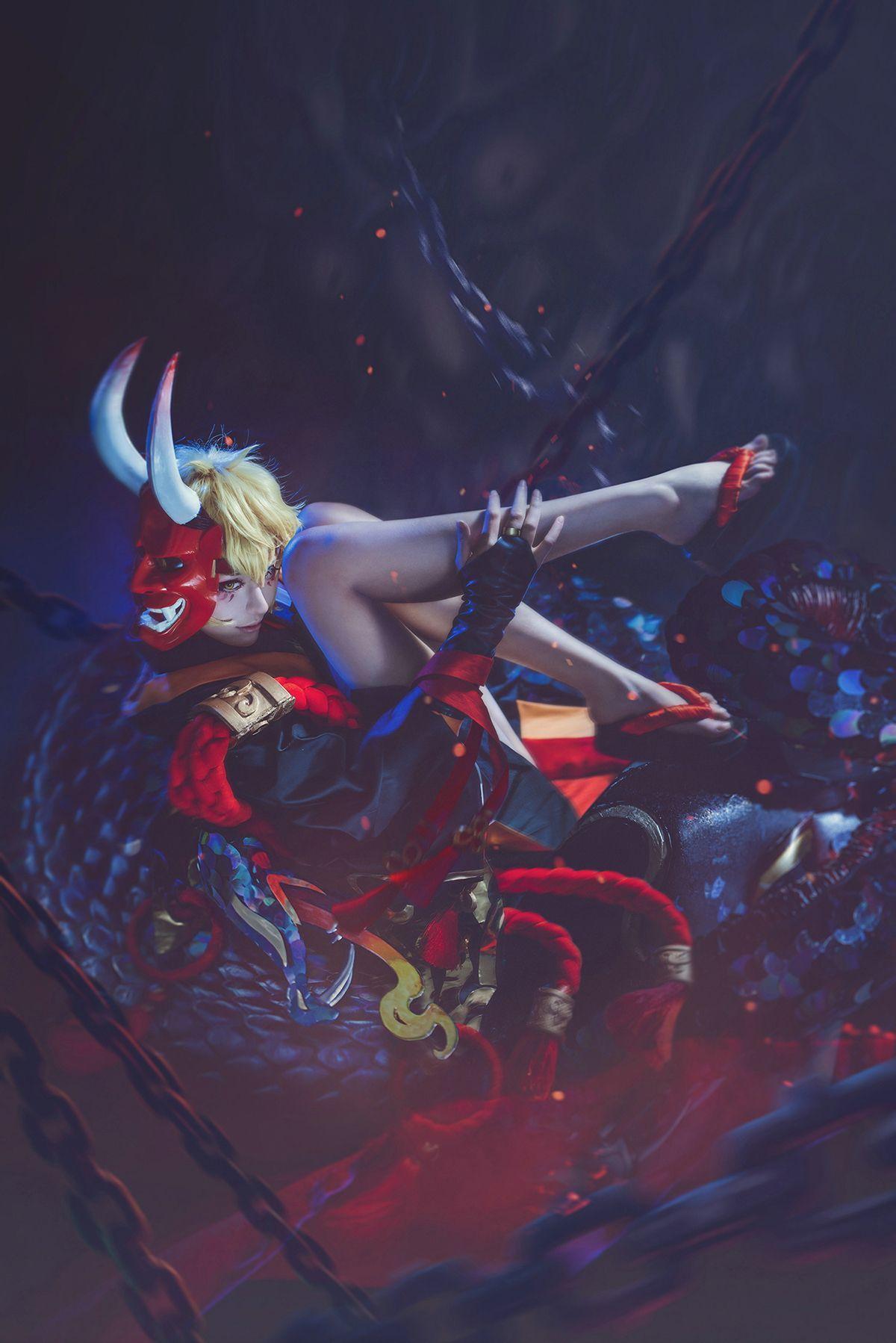 1200x1798 Omiya (Omiya) as hannya of Onmyoji Mobile Games. Cosplay II