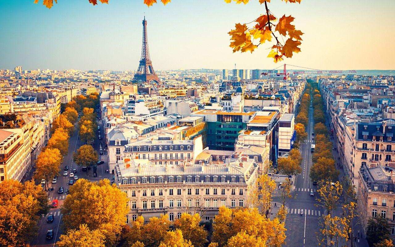 1280x800 Eiffel Tower Paris City Autumn 4k 5k 720P HD 4k Wallpaper, Image, Background, Photo and Picture