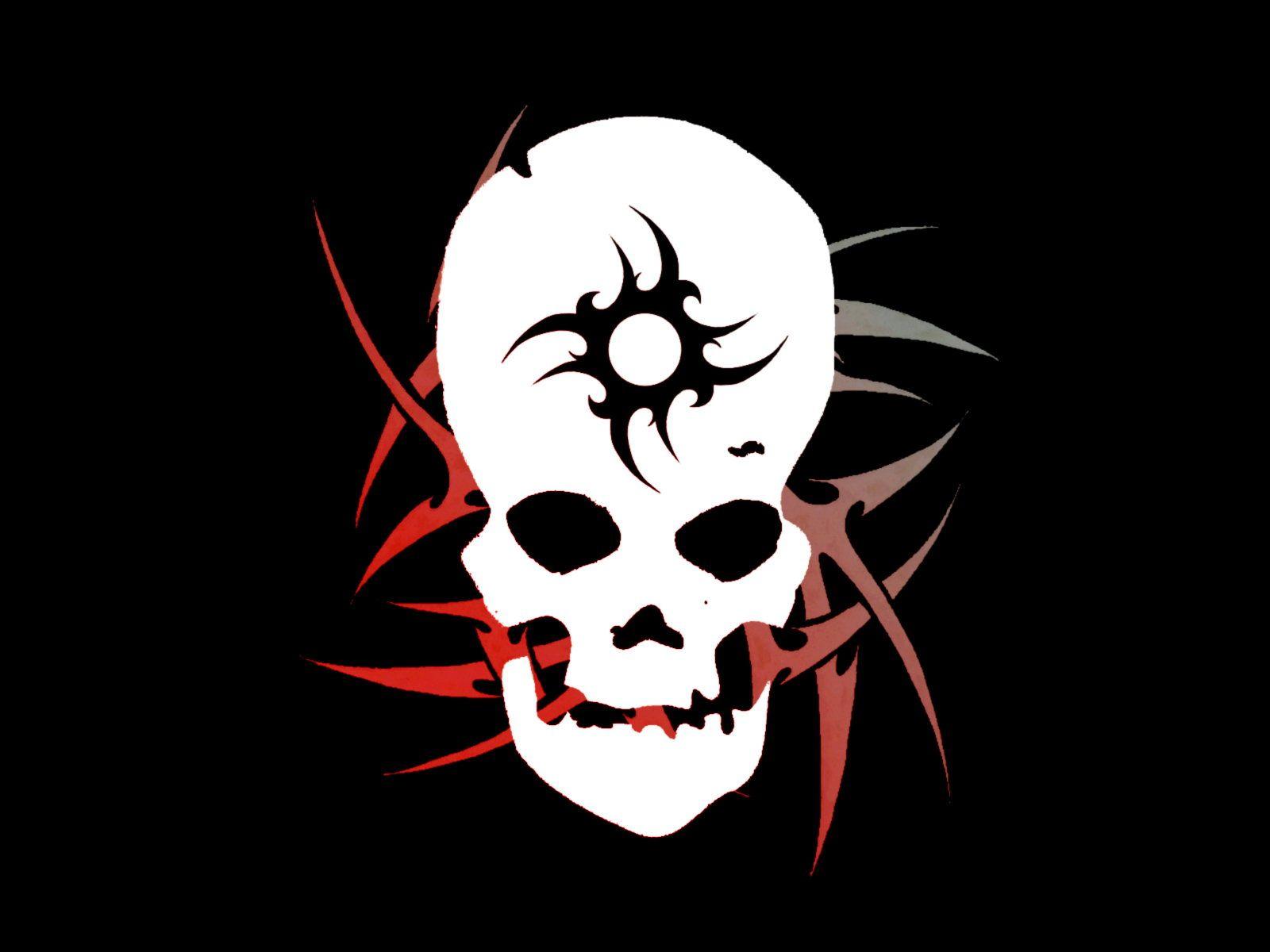 1600x1200 Tribal Skull