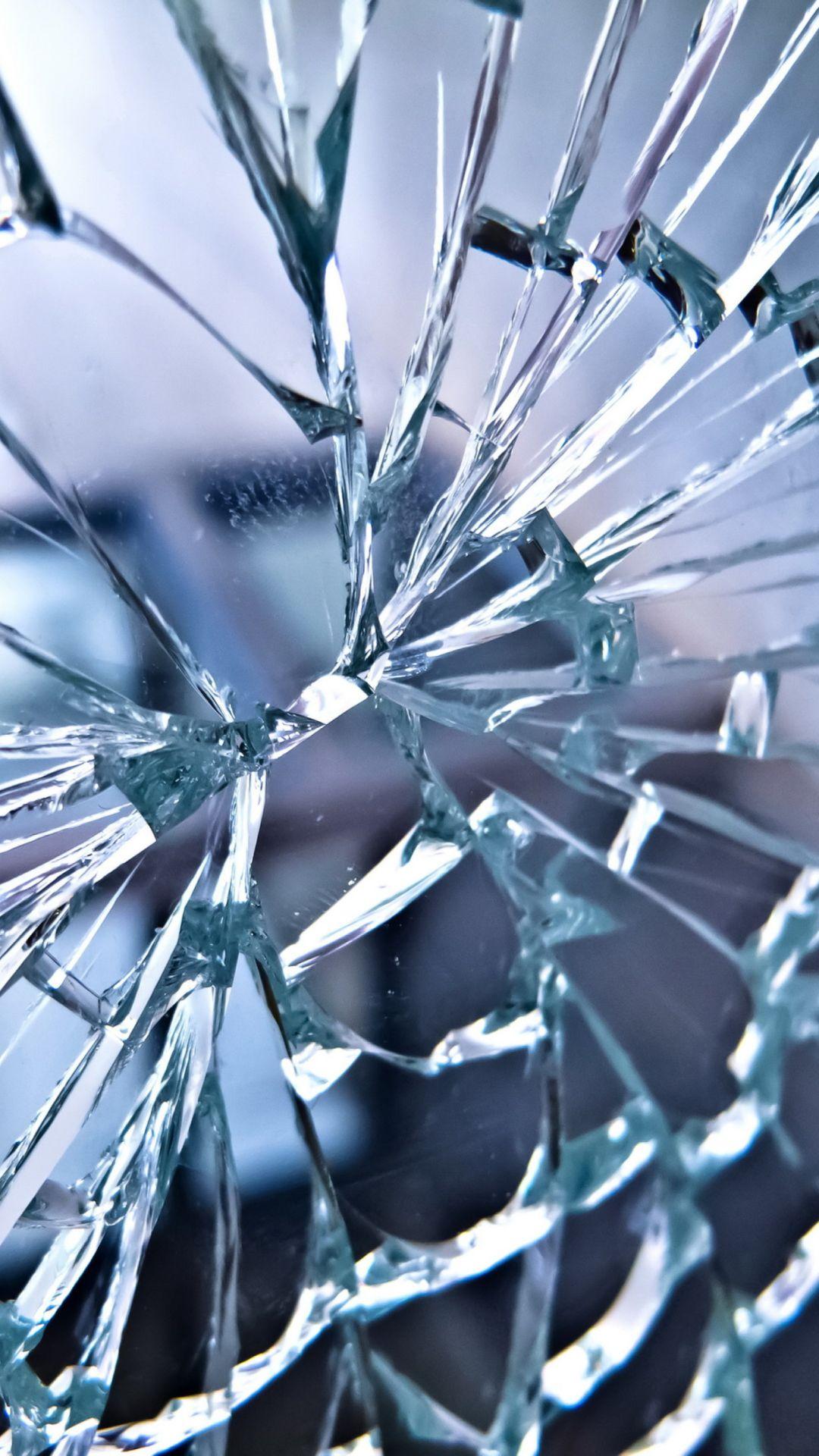 1080x1920 Broken Glass iPhones Glass Suicide HD Wallpaper
