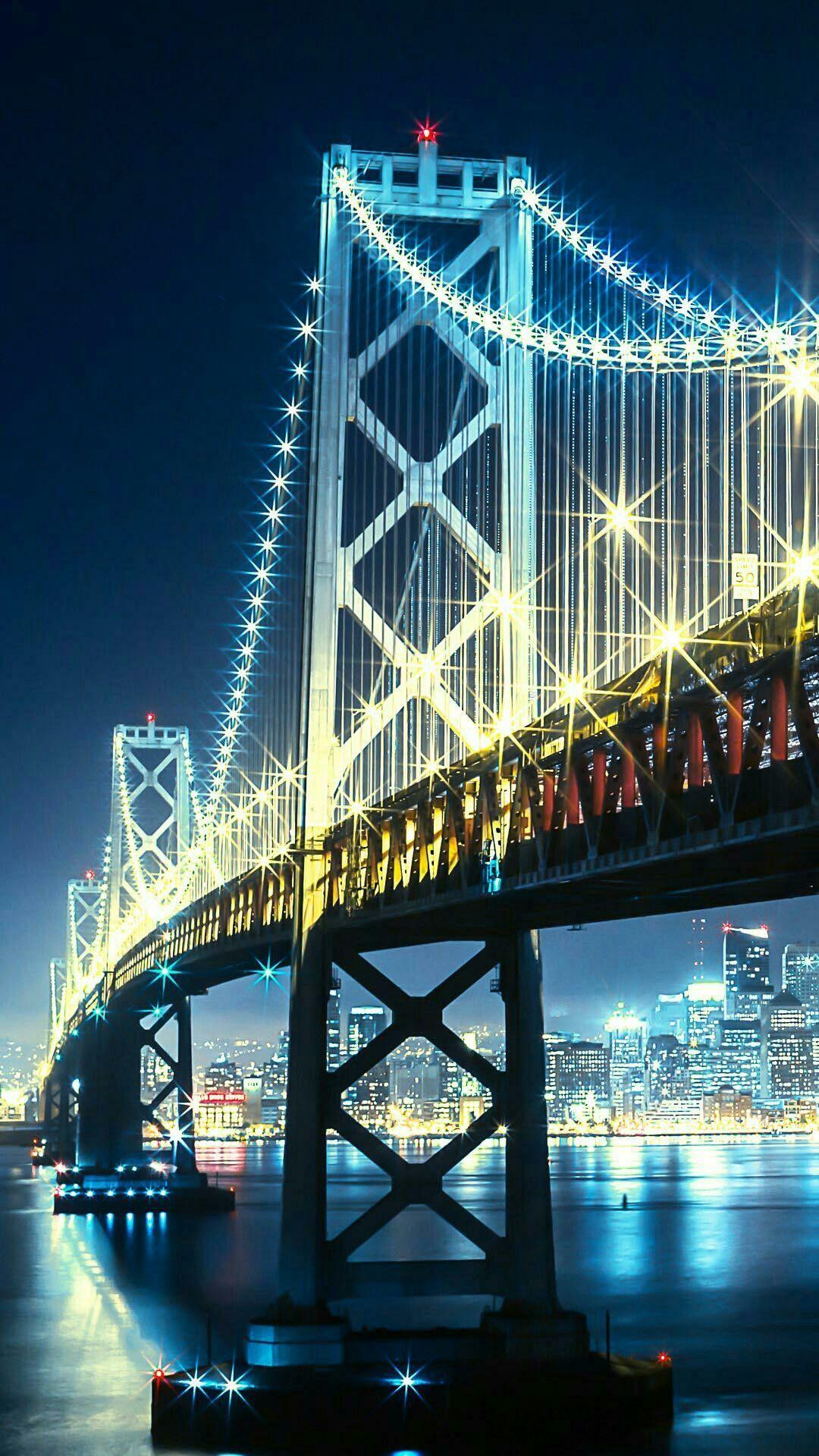 1080x1920 The Bridge Wallpaper. Beautiful wallpaper for iphone, Beautiful wallpaper, Cityscape wallpaper
