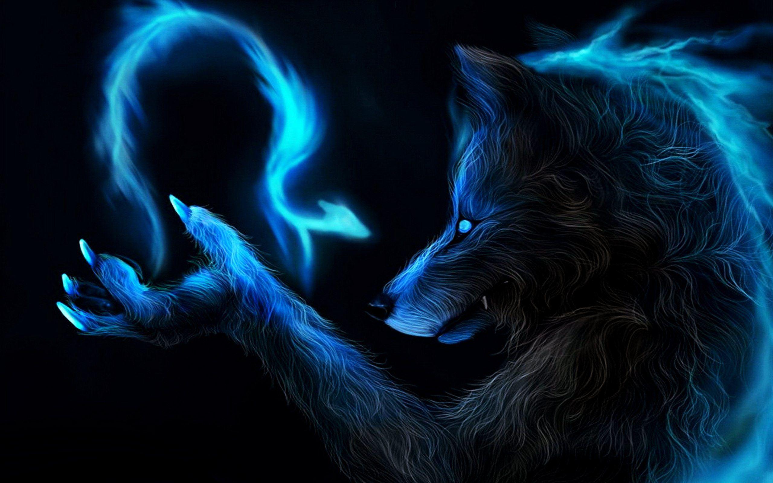 2560x1600 Blue Fox Background. Cute Fox Wallpaper, Steampunk Fox Wallpaper And Nine Tailed Fox Wallpaper