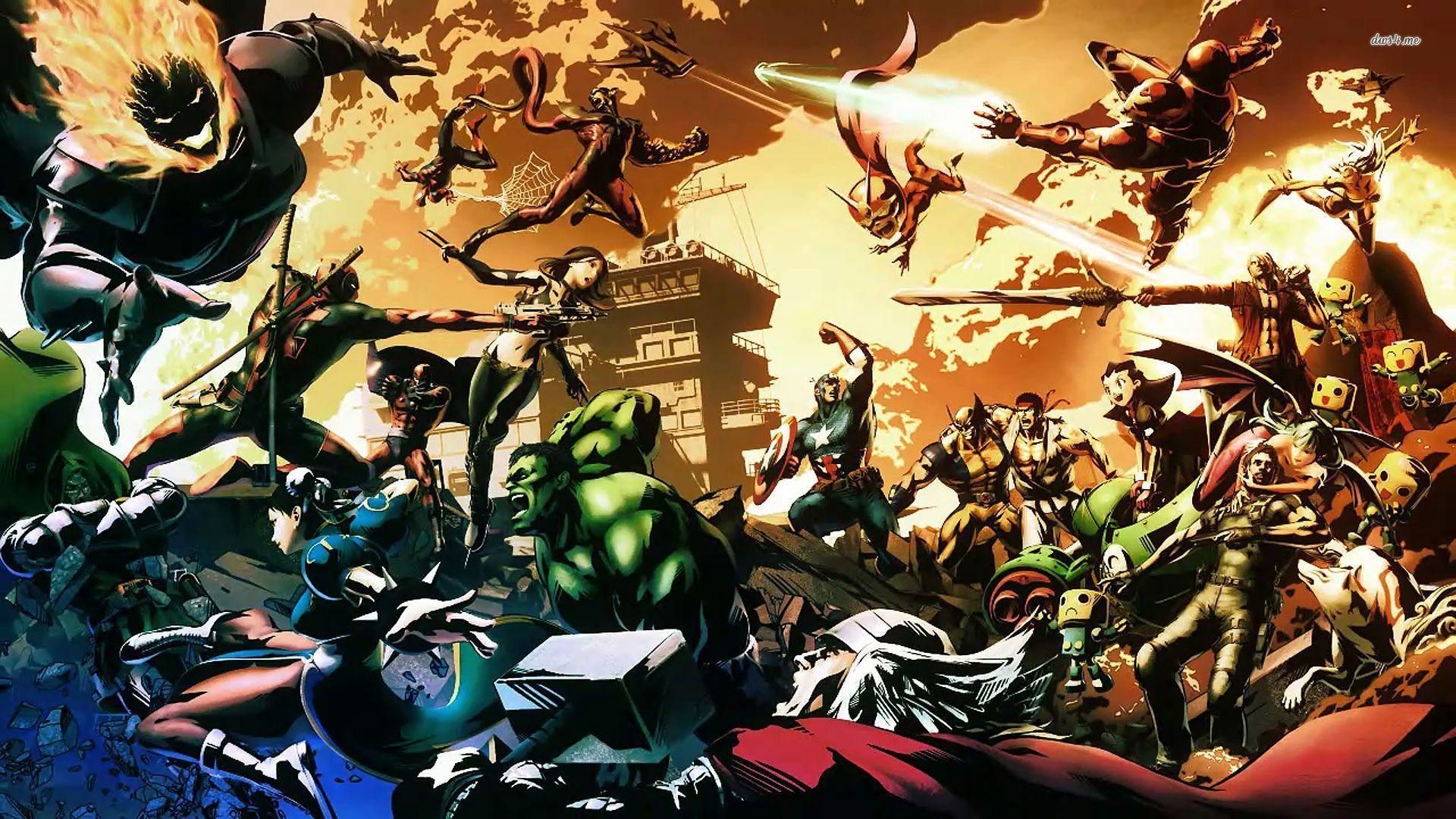 1920x1080 Ultimate Marvel Vs Capcom Wallpaper. Naruto vs Sasuke Wallpaper, Red Vs. Blue Wallpaper and Batman vs Superman Wallpaper