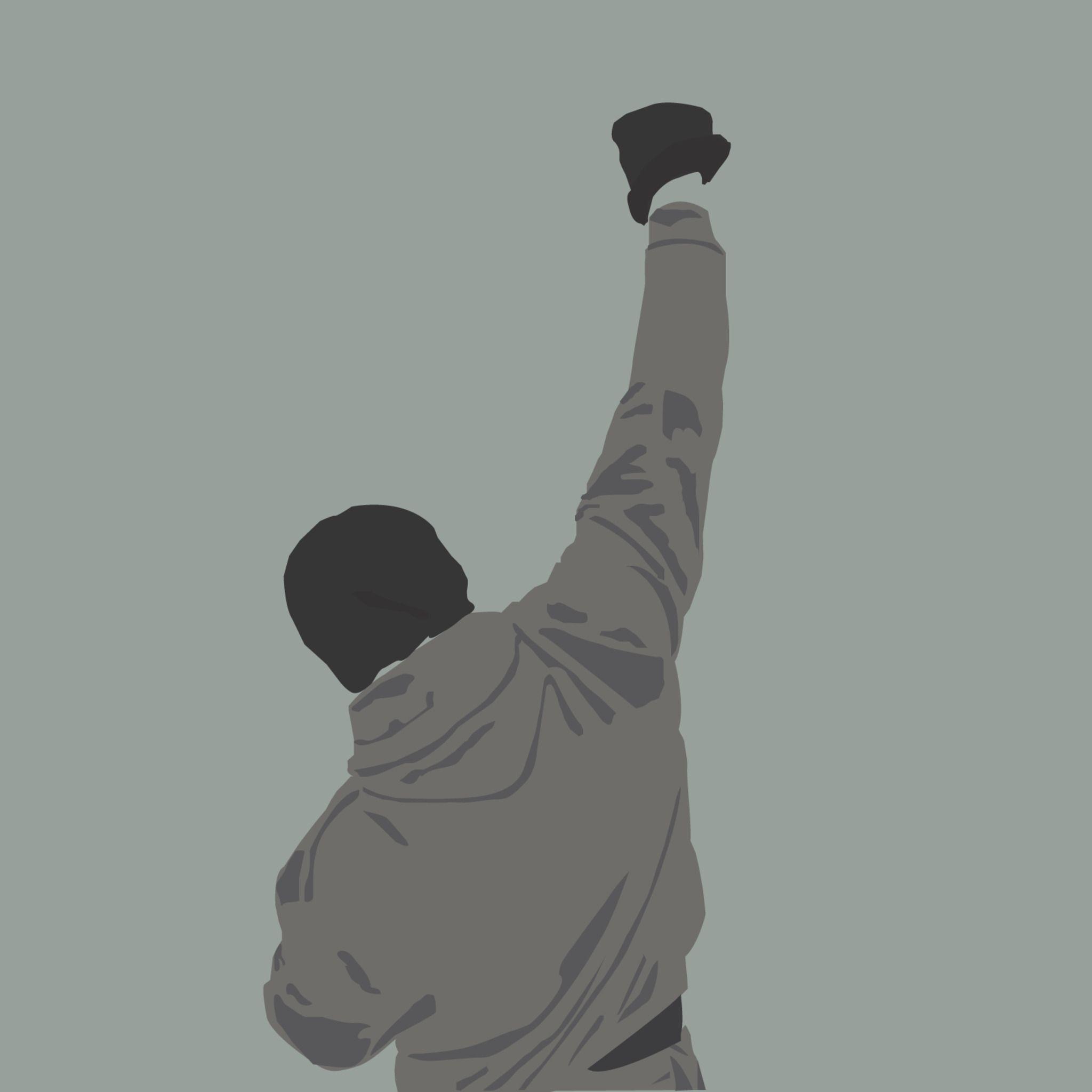 2048x2048 Rocky Balboa Artwork iPad Air HD 4k Wallpaper, Image, Background, Photo and Picture