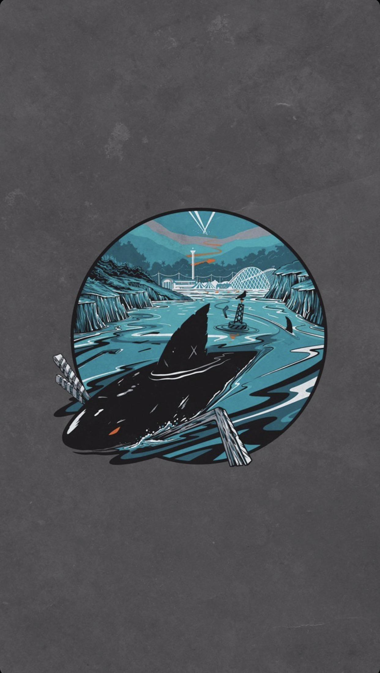 1242x2197 Pretty cool wallpaper up on the Sharks instagram right now! Pt. 2