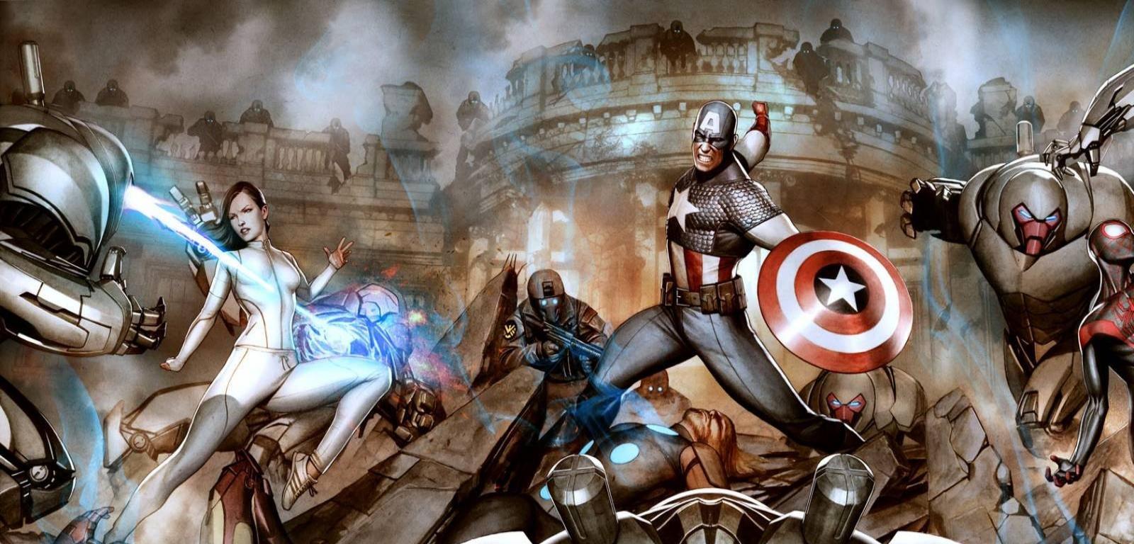 1600x768 Ultimate Marvel Vs. Capcom 3 wallpaper HD for desktop background