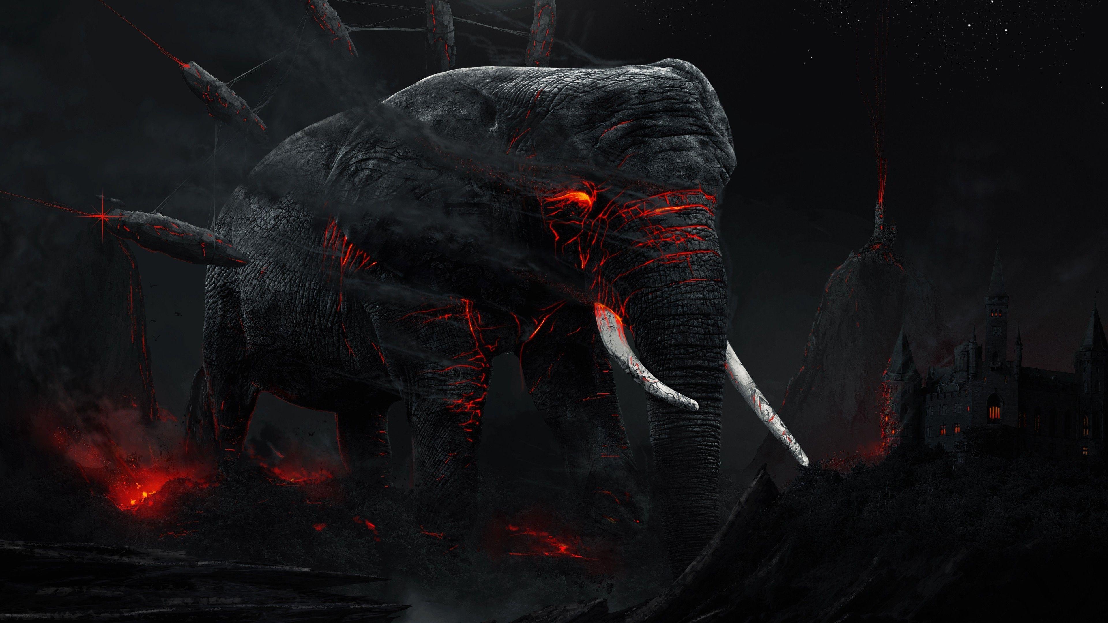 Dark Elephant Wallpapers - Top Free Dark Elephant Backgrounds