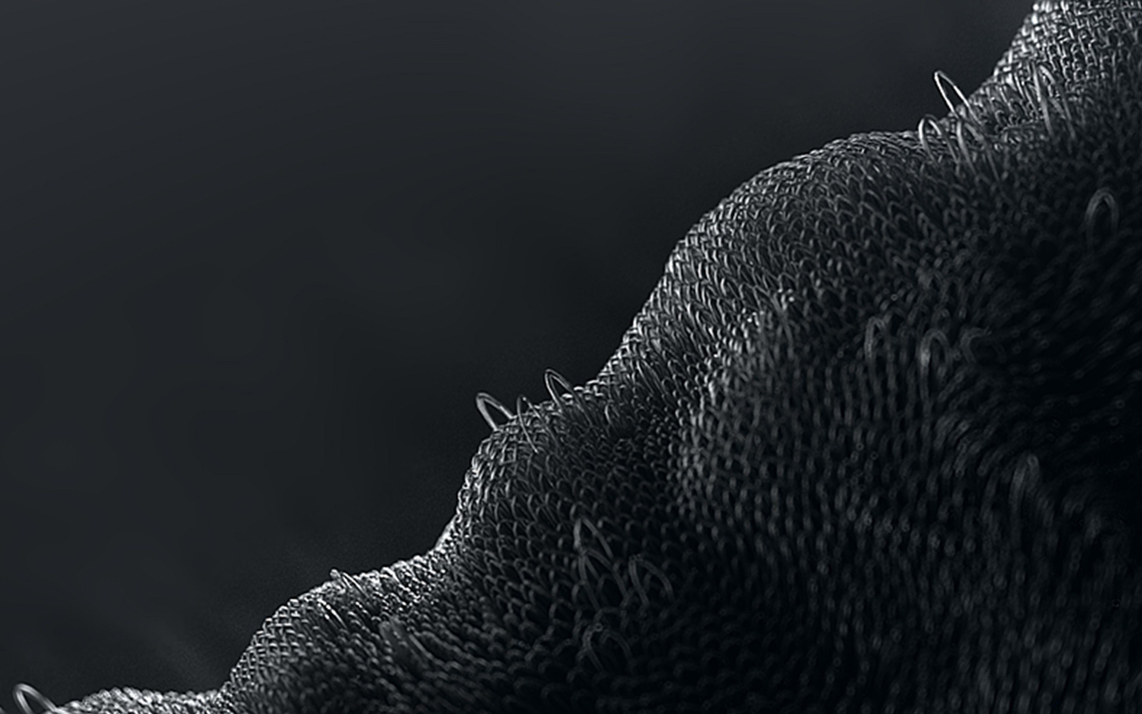 3840x2400 Texture Skin Dark Pattern Background Wallpaper