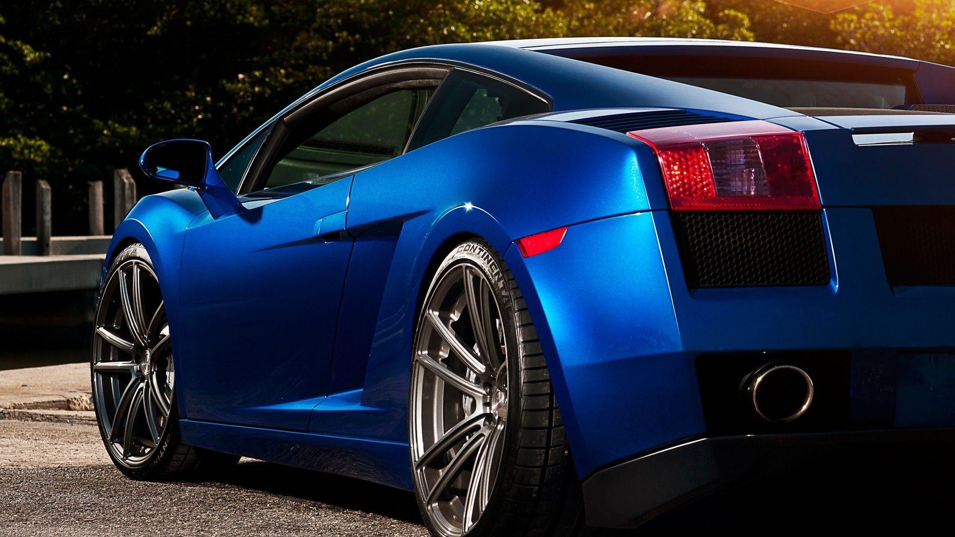 1920x1080 Lamborghini gallardo blue wallpaper. PC