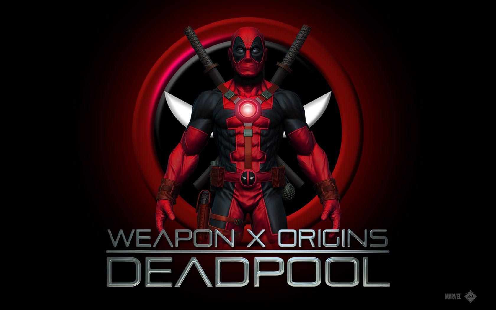 1680x1050 Deadpool Logo Wallpaper HD