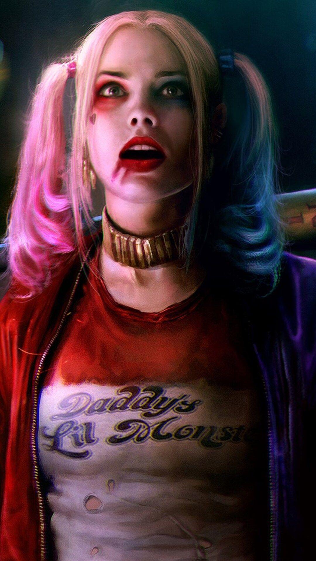 1080x1920 Harley quinn phone wallpaper HD