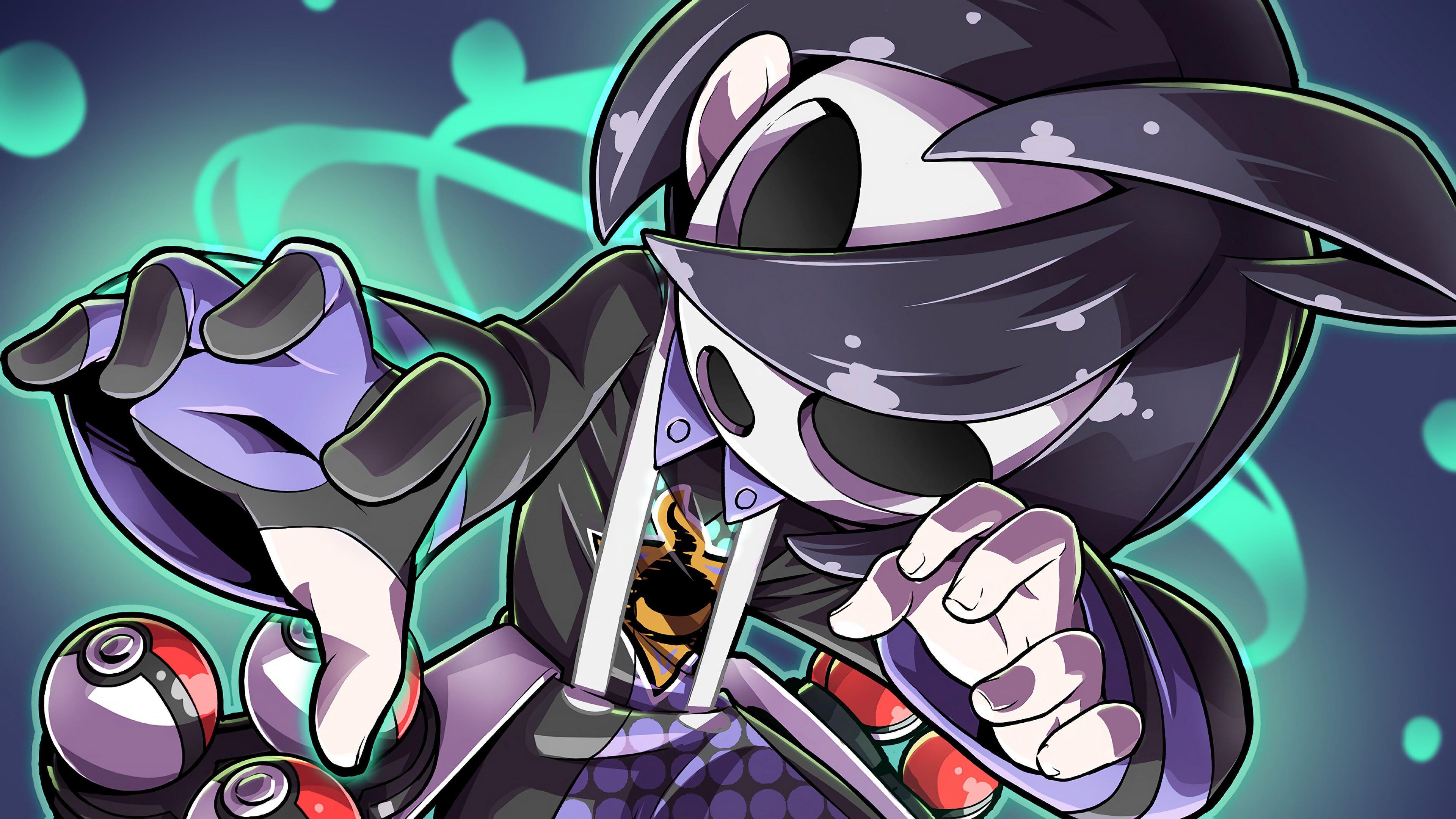 3840x2160 Pokemon Sword And Shield Allister Gym Leader UHD 4K Wallpaper