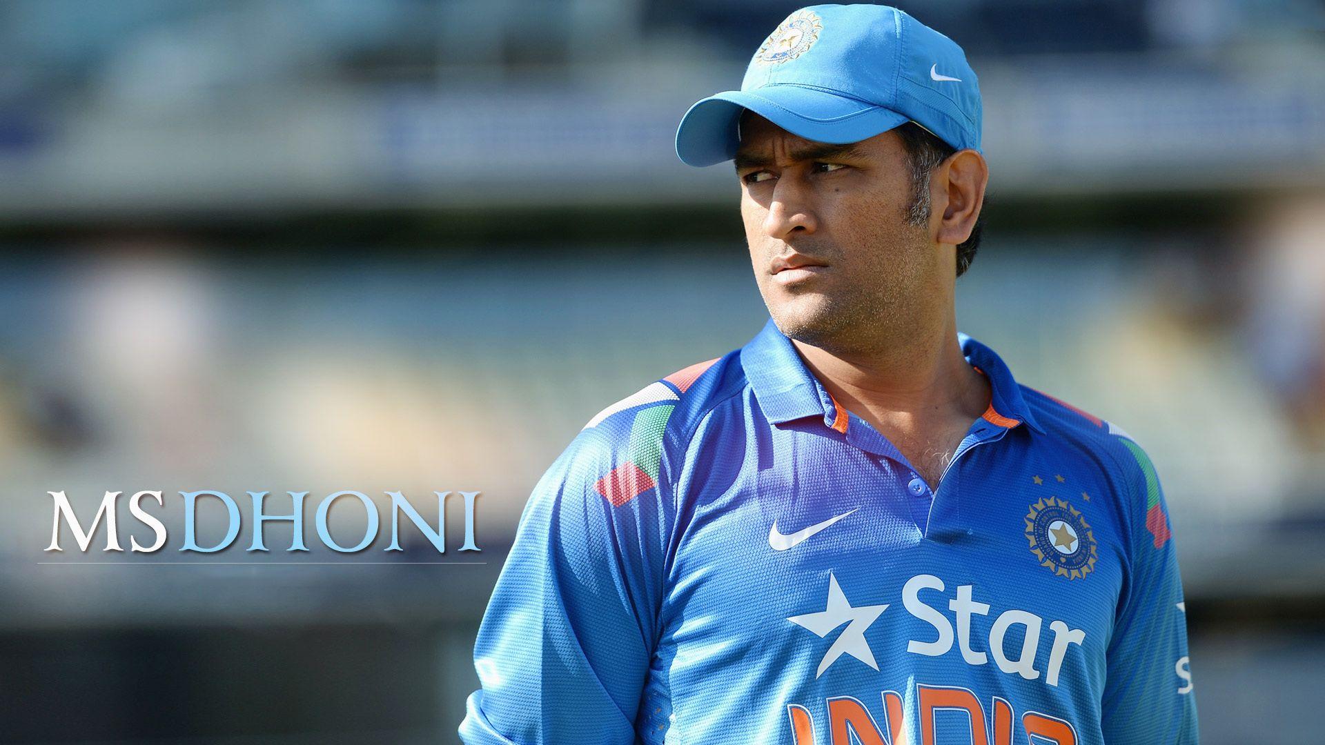 1920x1080 Ms Dhoni Wallpaper HD Background Free Download
