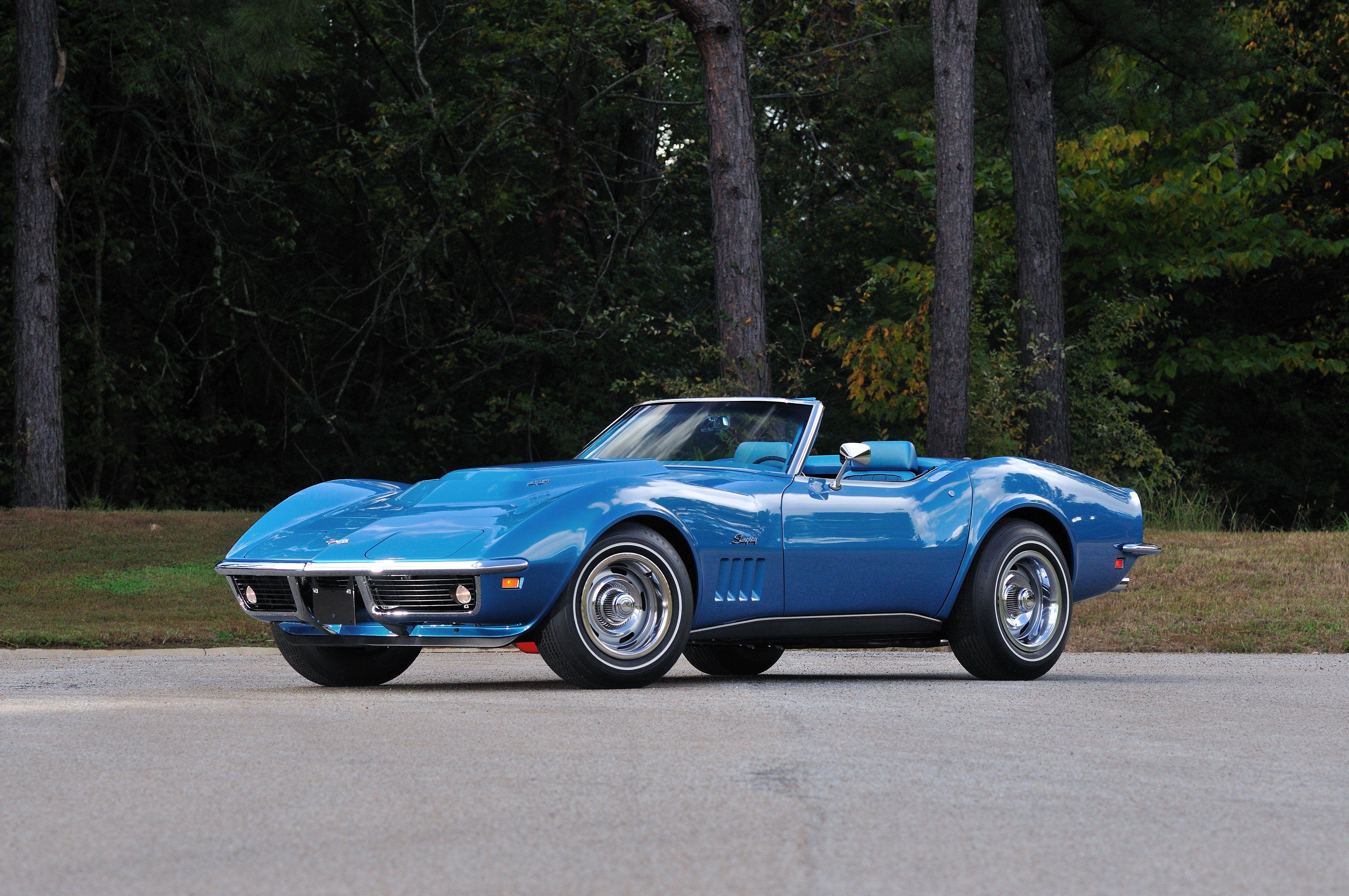 4288x2848 Chevrolet Corvette Stingray L88 Convertible Blue Muscle Classic USA 4288x2848 11 Wallpaperx2848