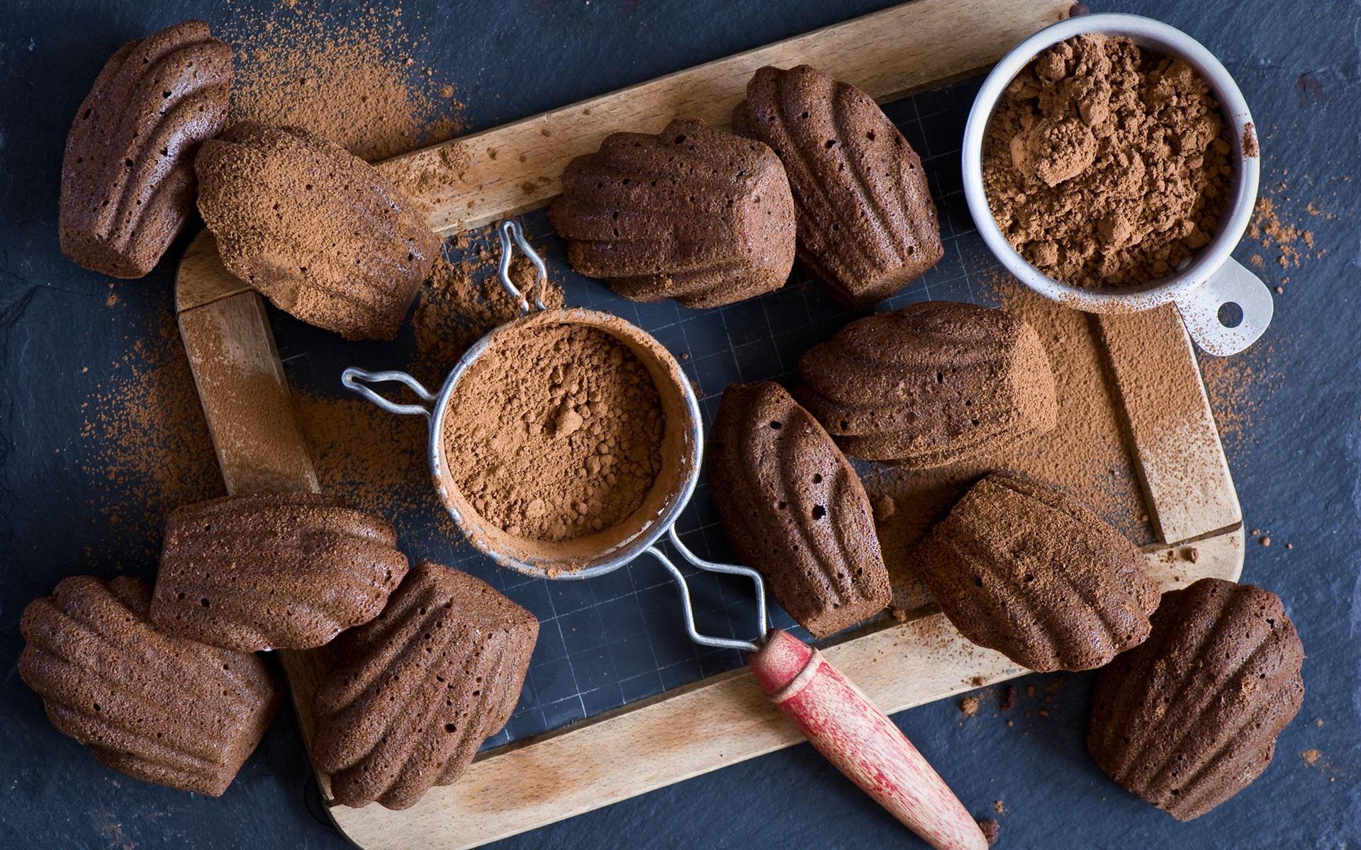 1920x1200 Wallpaper Cocoa powder, biscuits 1920x1200 HD Picture, Image