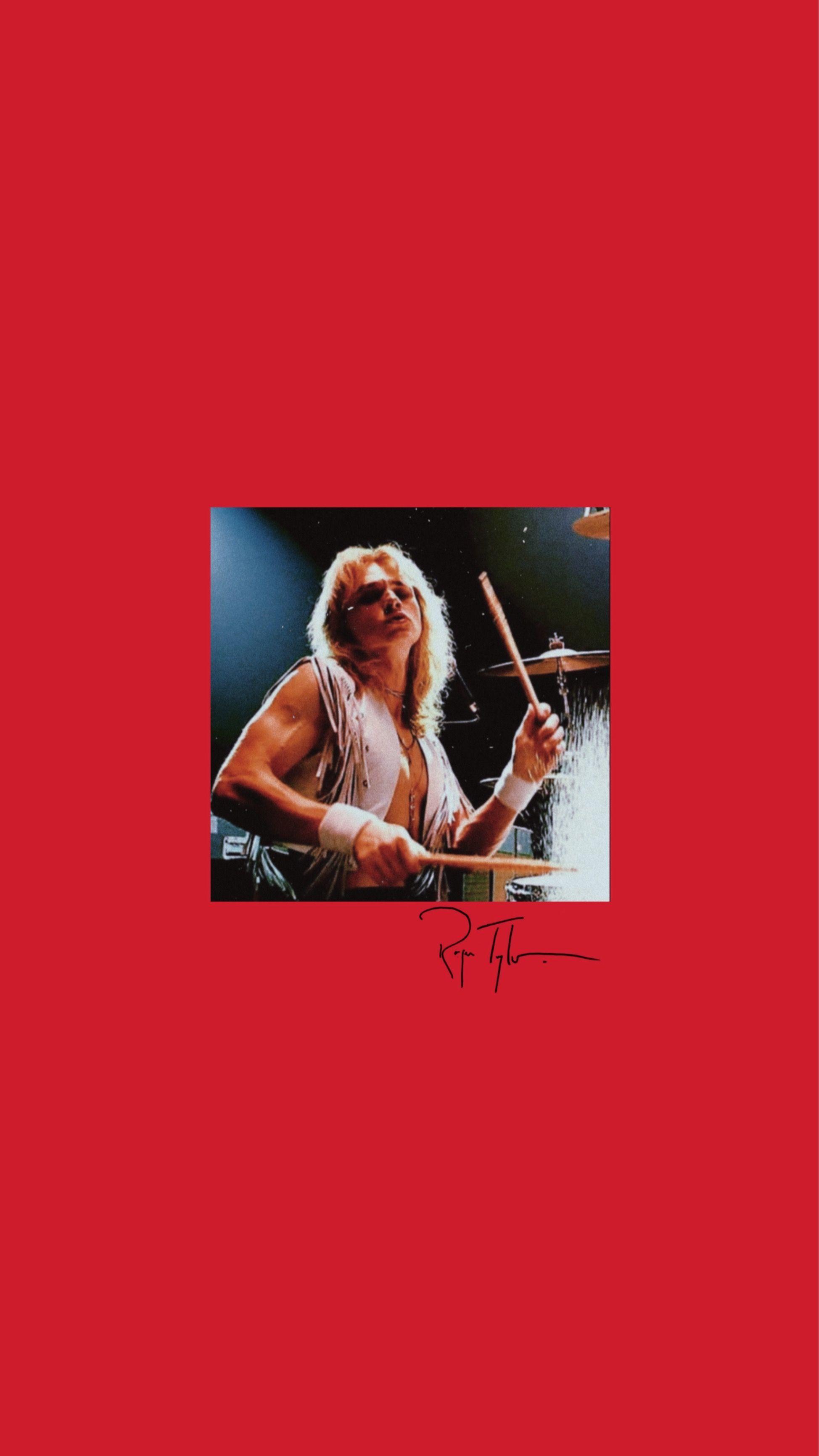 1948x3464 Ben Hardy as Roger Taylor Wallpaper #redaesthetic #iphone #red #aesthetic #drums #drummer #BenHardy #RogerT. Queens wallpaper, Ben hardy, 70s aesthetic wallpaper