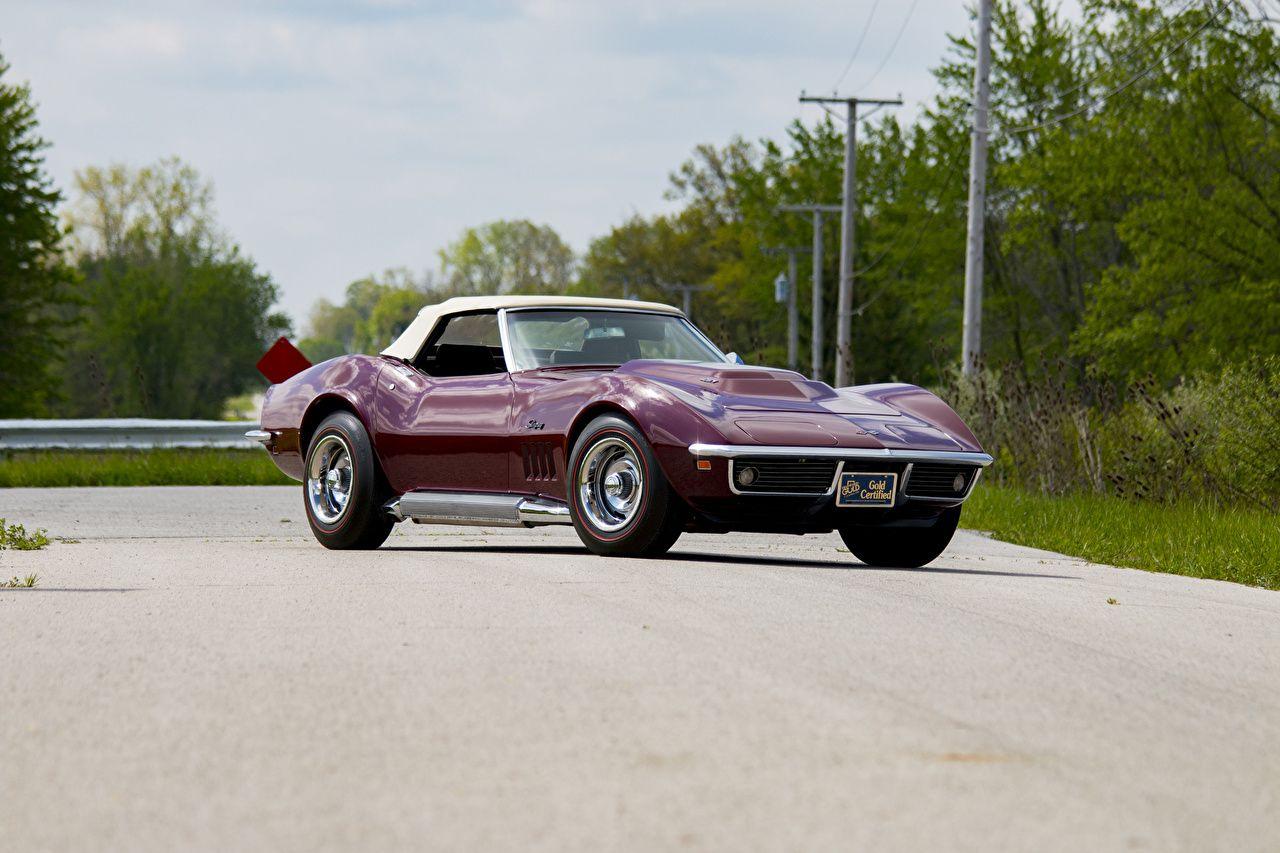 1280x853 Image Chevrolet 1969 Corvette Stingray L88 Convertible Retro Wine