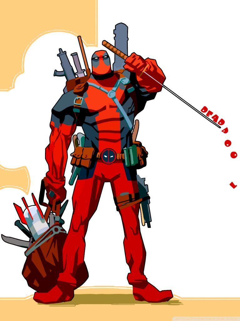 768x1024 Deadpool (Wade Wilson) ❤ 4K HD Desktop Wallpaper for 4K Ultra HD TV