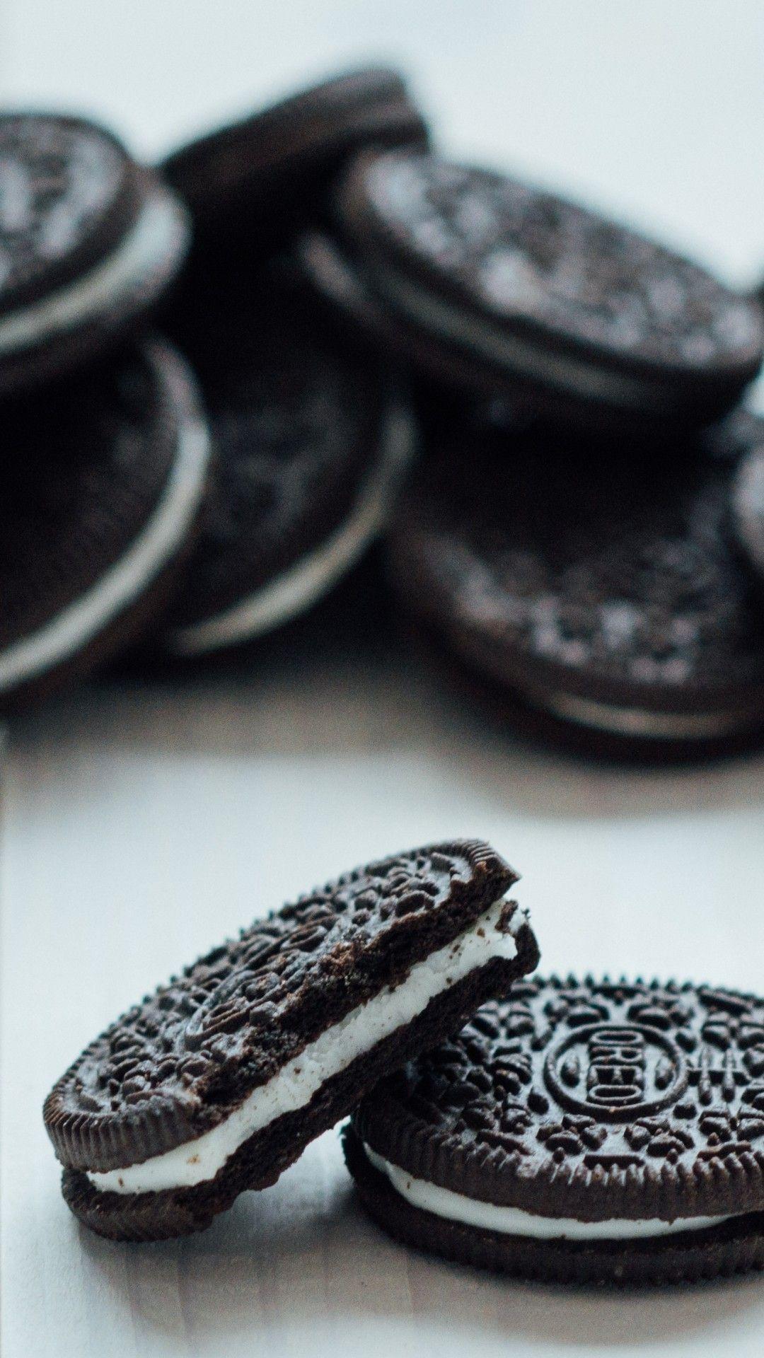 1080x1920 Download 1080x1920 Oreo, Biscuit, Chocolate, Cream, Cookie, Dessert Wallpaper for iPhone iPhone 7 Plus, iPhone 6+, Sony Xperia Z, HTC One