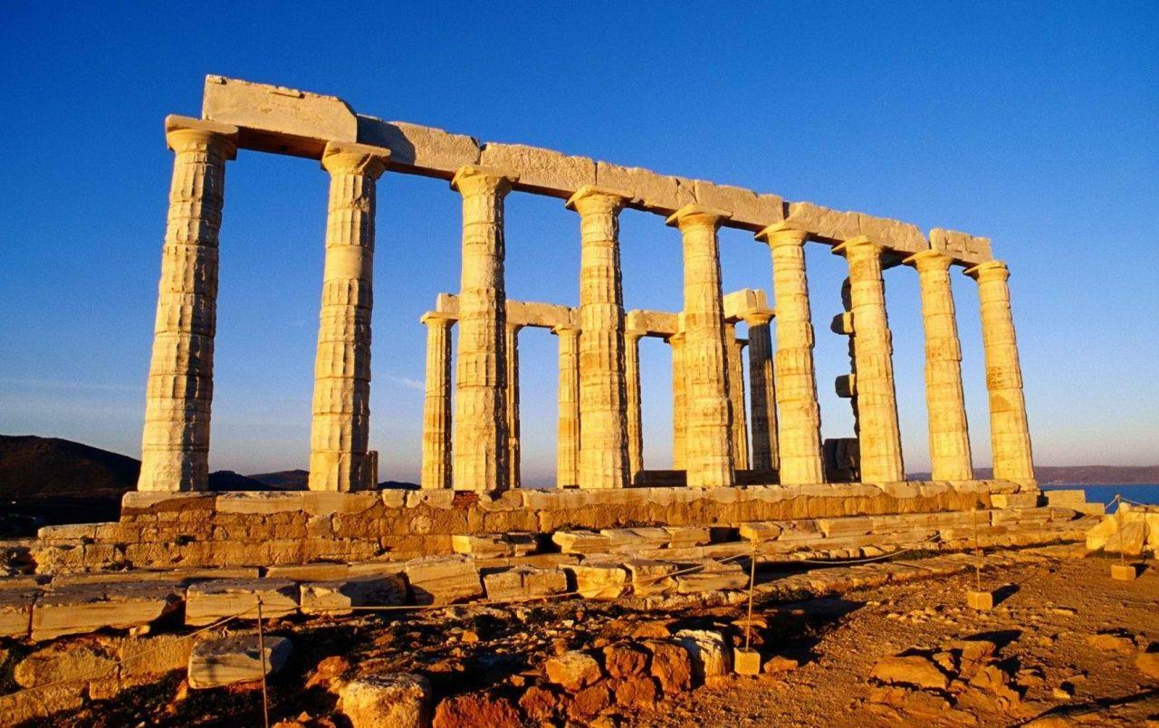 1280x804 Poseidon's Temple in Greece wallpaper. Poseidon's Temple in Greece