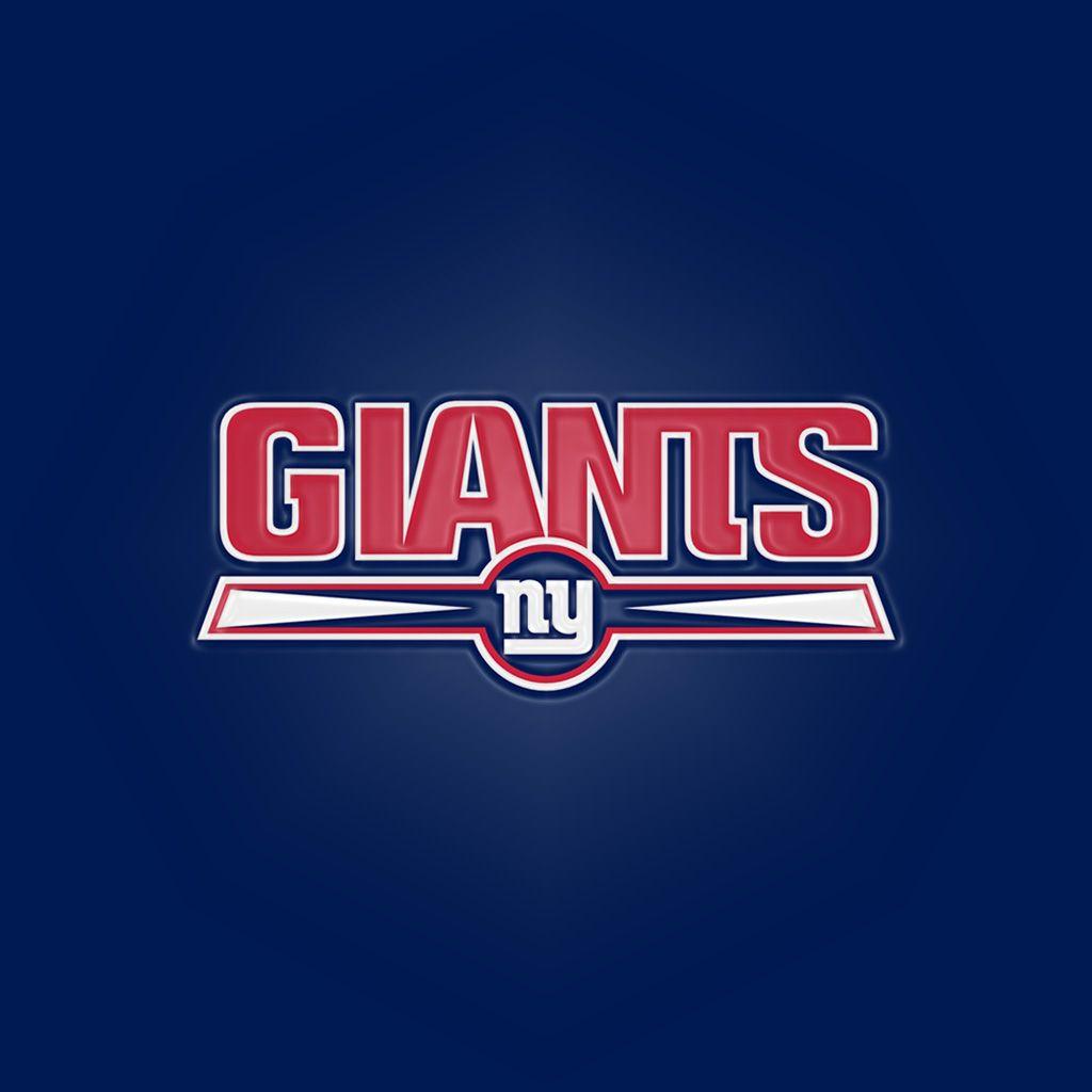1024x1024 New York Giants Team Logos iPad Wallpaper